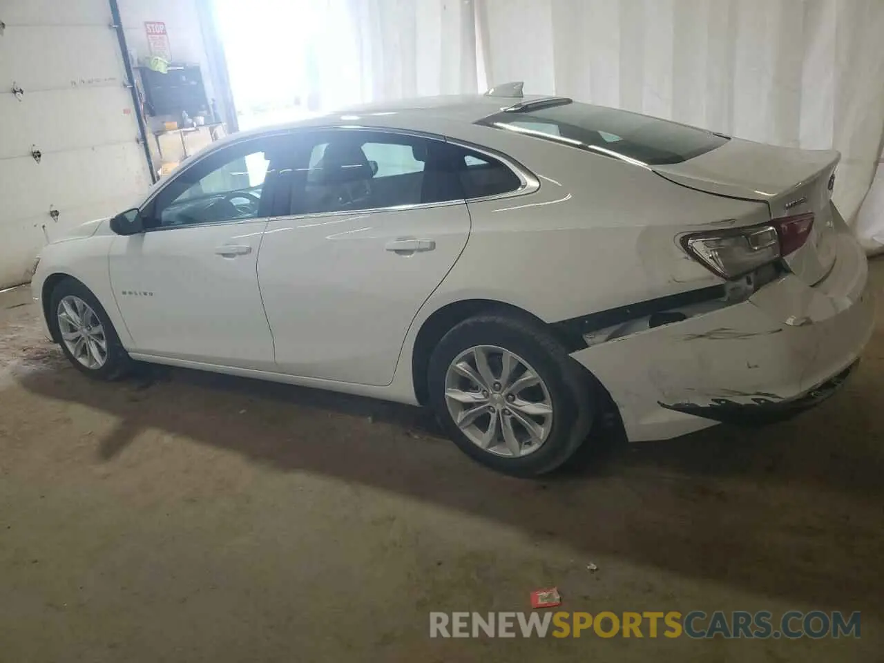 2 Photograph of a damaged car 1G1ZD5ST2SF146411 CHEVROLET MALIBU 2025