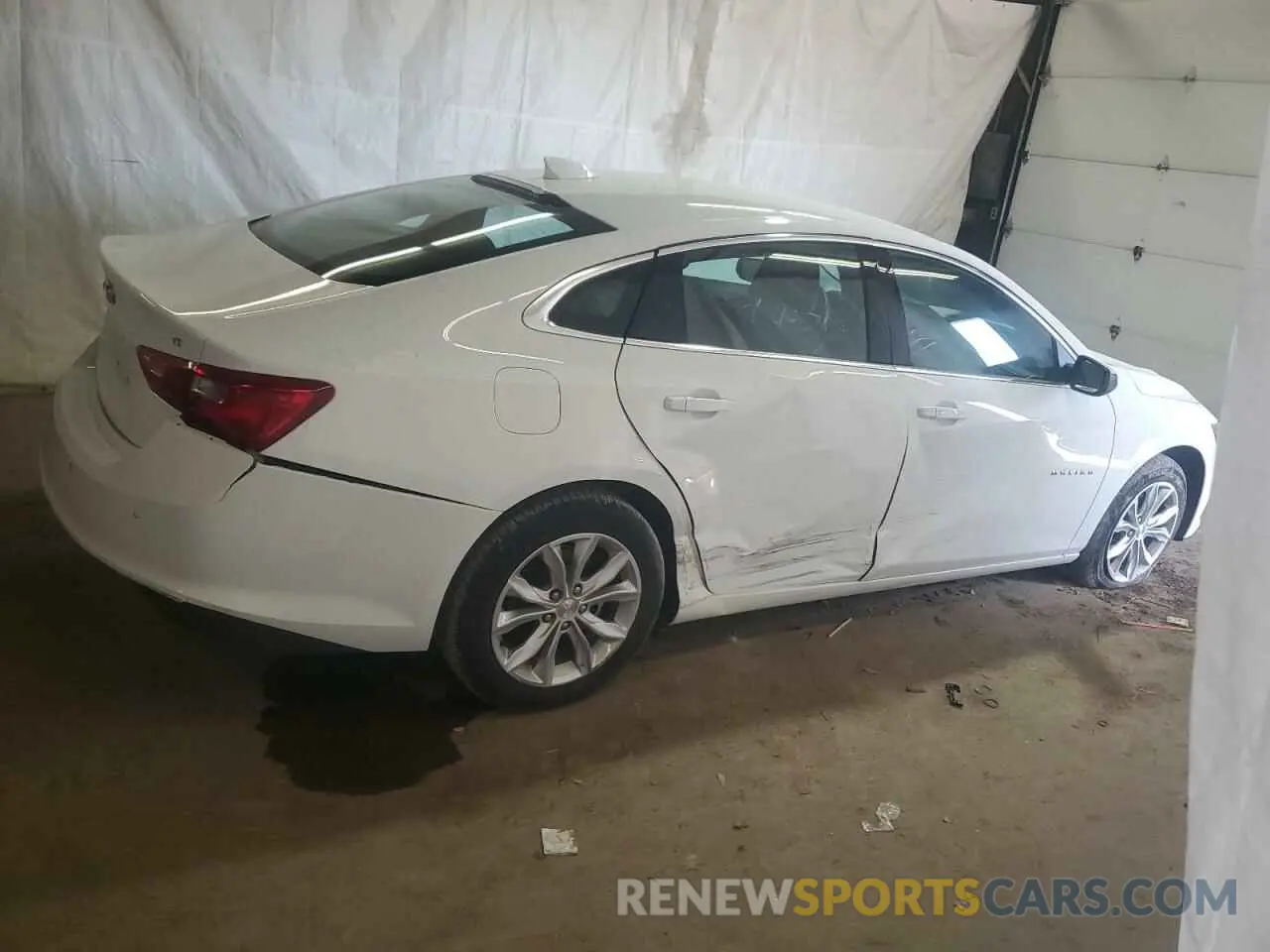 3 Photograph of a damaged car 1G1ZD5ST2SF146411 CHEVROLET MALIBU 2025