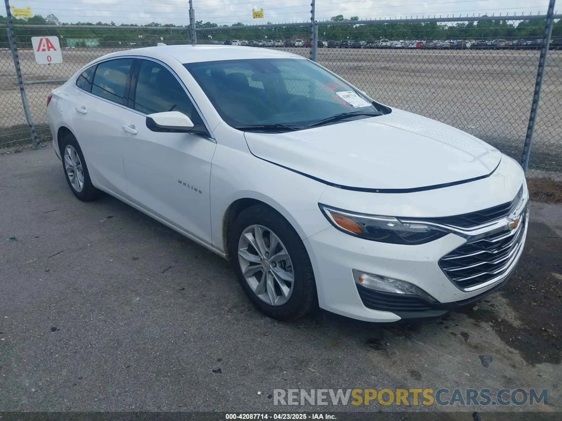 1 Photograph of a damaged car 1G1ZD5ST2SF154556 CHEVROLET MALIBU 2025