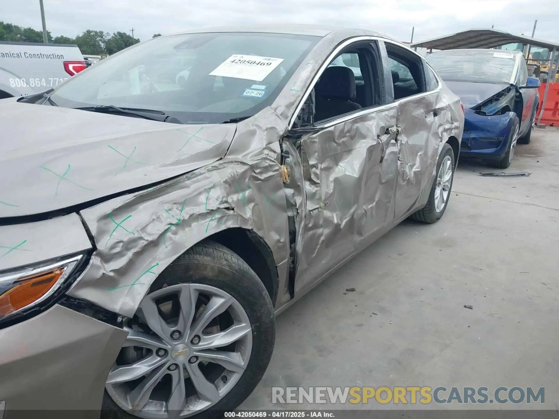 6 Photograph of a damaged car 1G1ZD5ST3SF112672 CHEVROLET MALIBU 2025