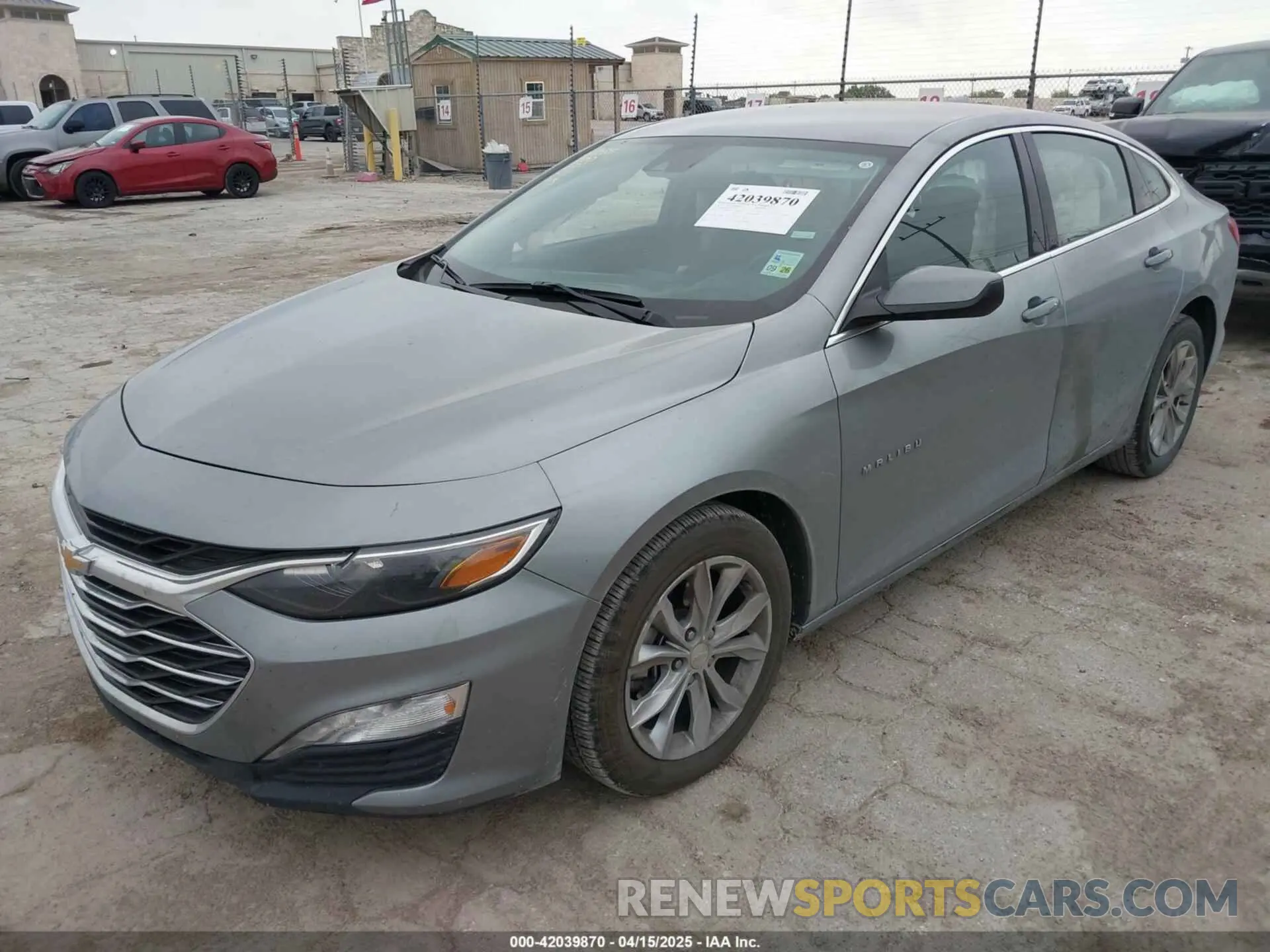 2 Photograph of a damaged car 1G1ZD5ST3SF115426 CHEVROLET MALIBU 2025