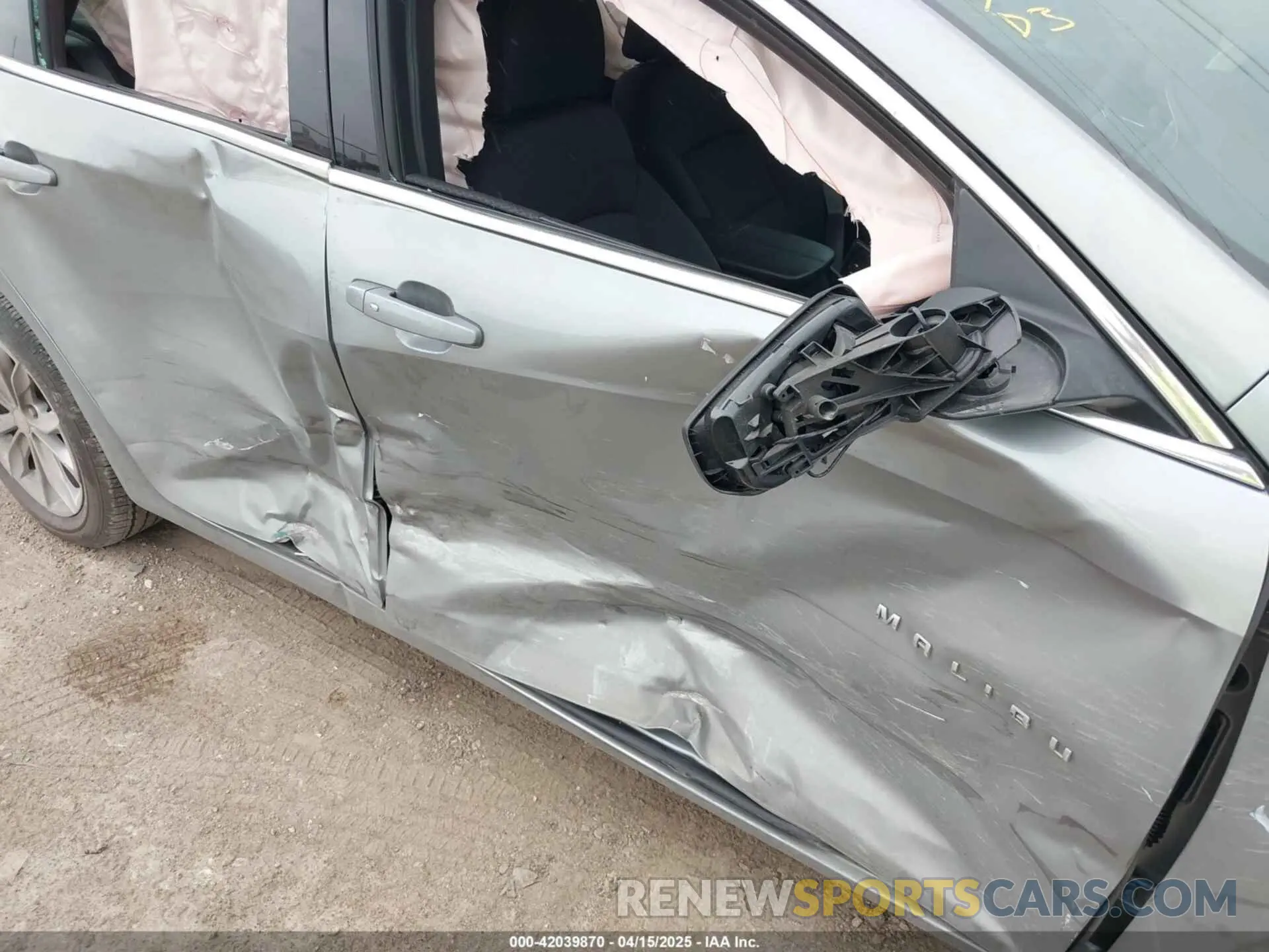 6 Photograph of a damaged car 1G1ZD5ST3SF115426 CHEVROLET MALIBU 2025