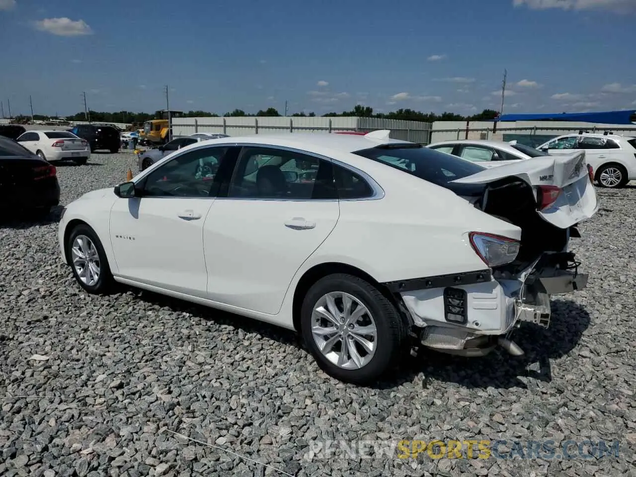 2 Photograph of a damaged car 1G1ZD5ST3SF128340 CHEVROLET MALIBU 2025