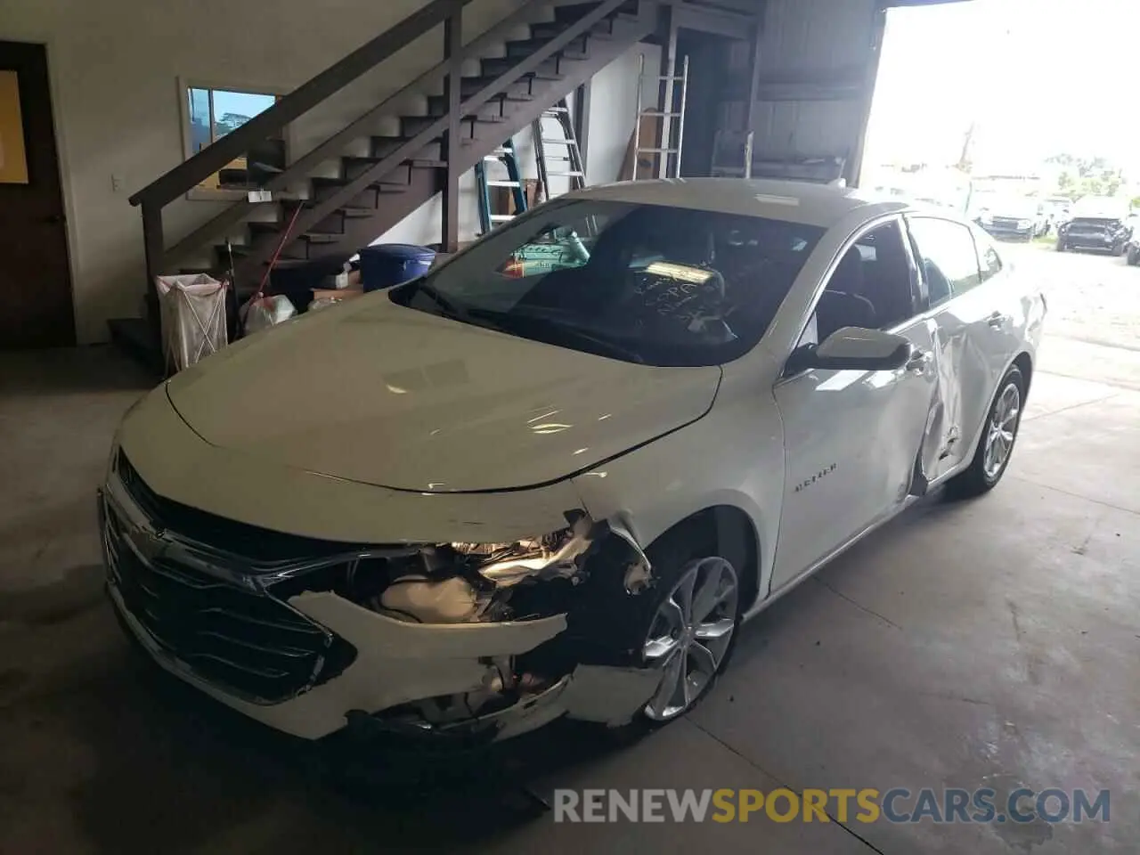1 Photograph of a damaged car 1G1ZD5ST3SF131724 CHEVROLET MALIBU 2025