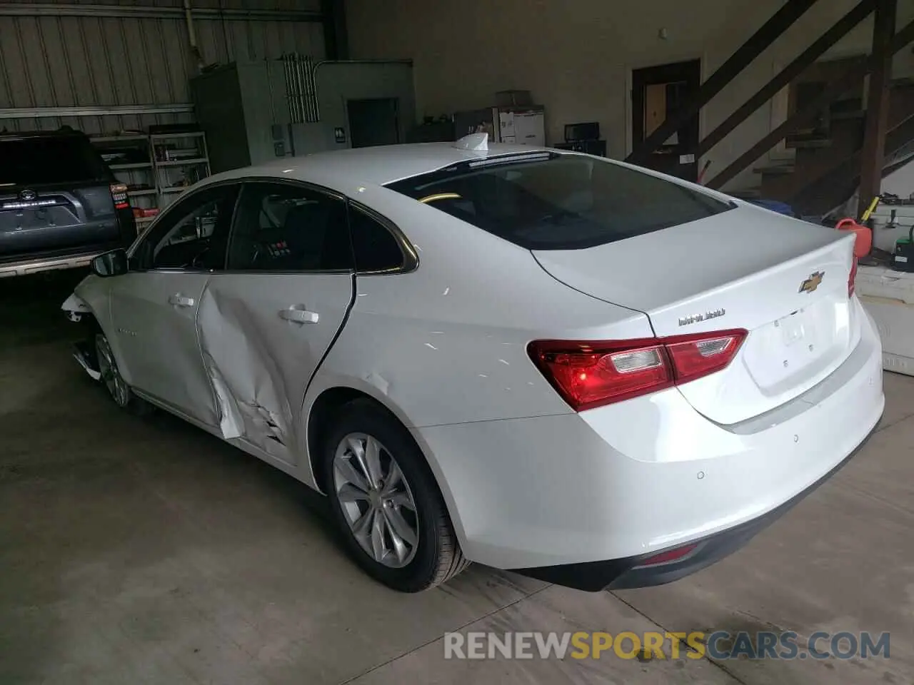 2 Photograph of a damaged car 1G1ZD5ST3SF131724 CHEVROLET MALIBU 2025