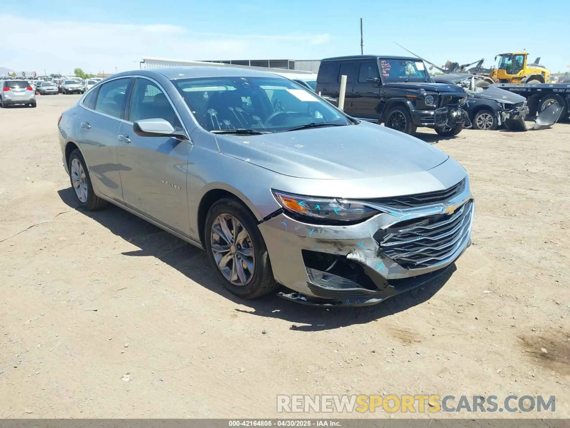 6 Photograph of a damaged car 1G1ZD5ST3SF144778 CHEVROLET MALIBU 2025