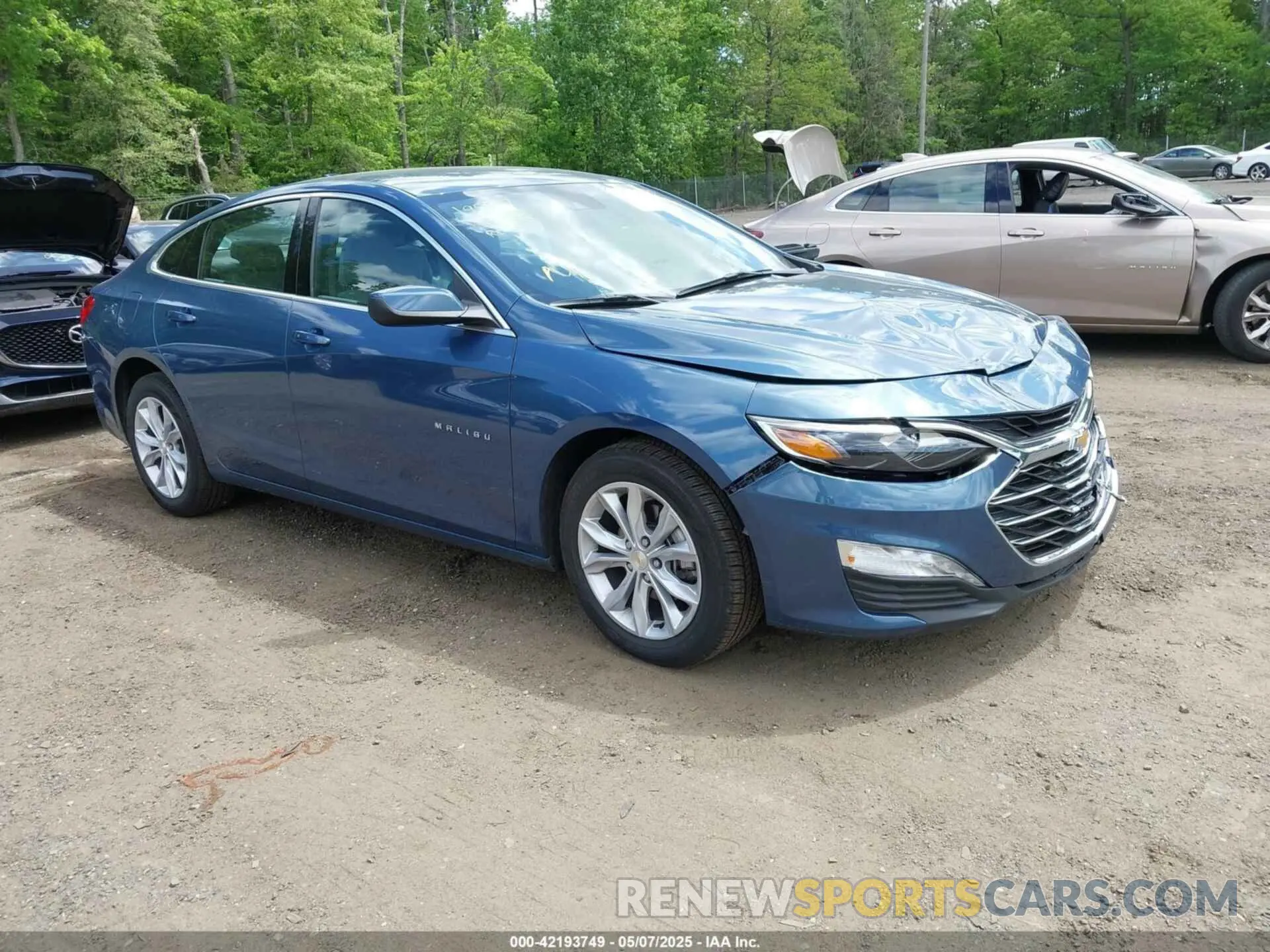 1 Photograph of a damaged car 1G1ZD5ST3SF148538 CHEVROLET MALIBU 2025