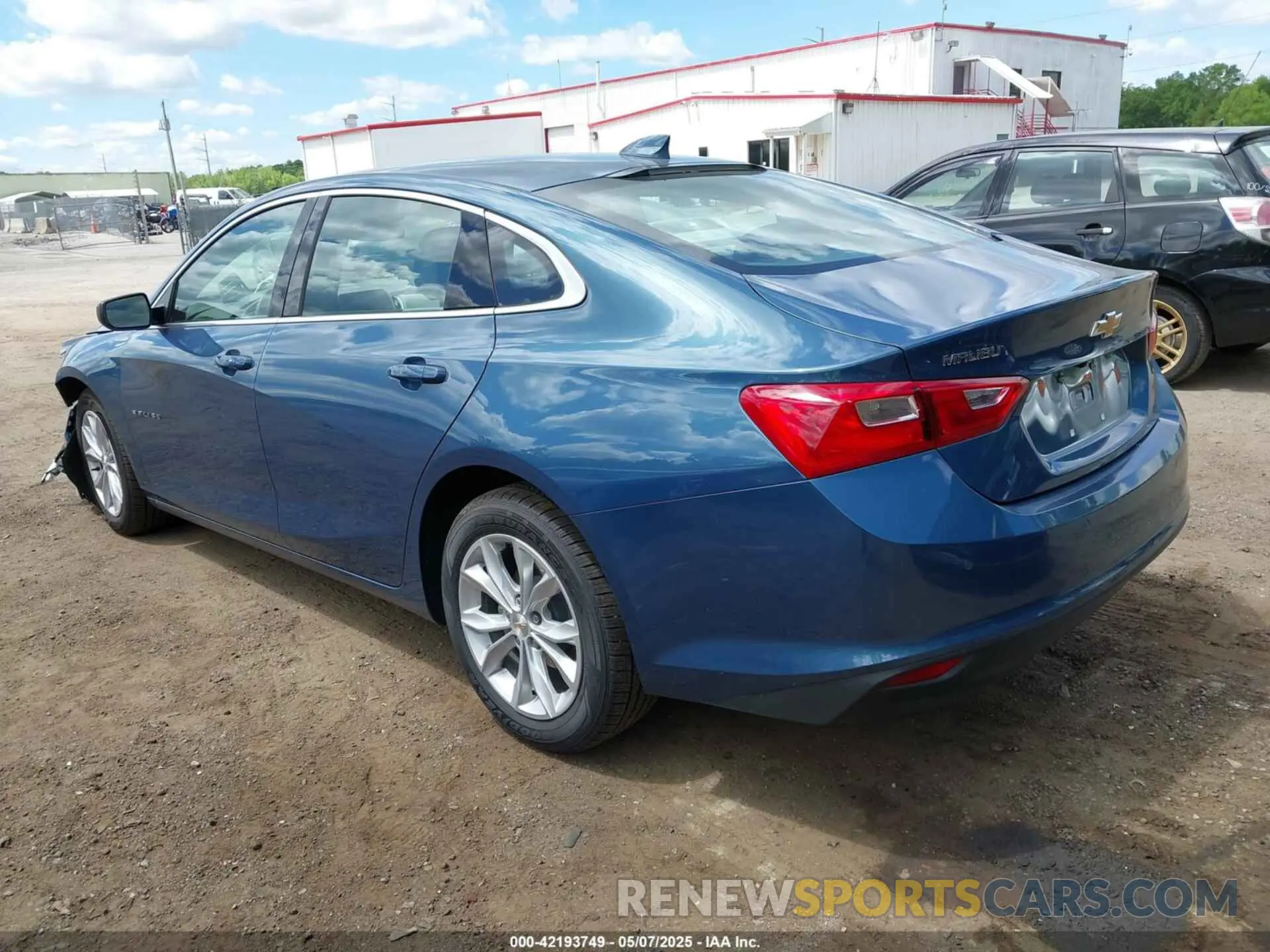 3 Photograph of a damaged car 1G1ZD5ST3SF148538 CHEVROLET MALIBU 2025