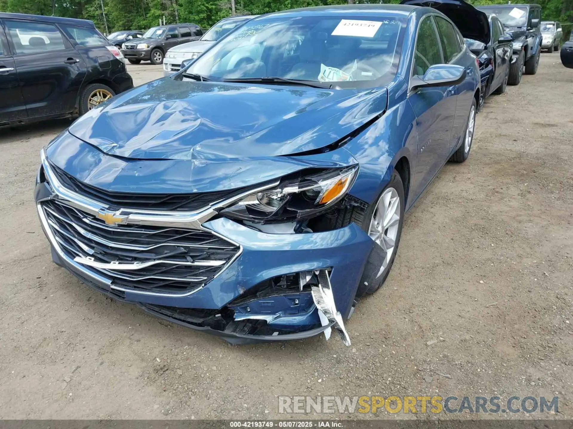 6 Photograph of a damaged car 1G1ZD5ST3SF148538 CHEVROLET MALIBU 2025
