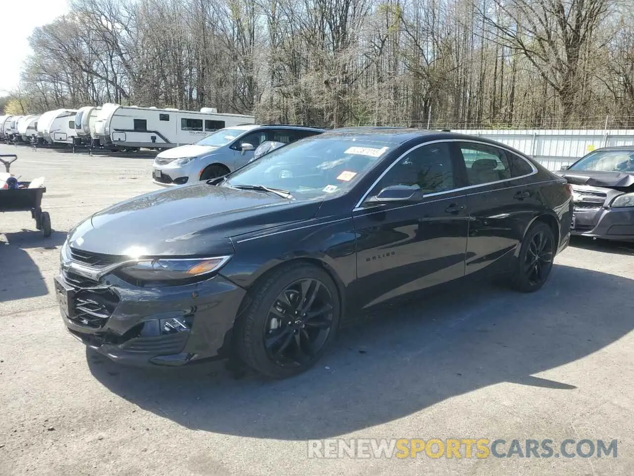 1 Photograph of a damaged car 1G1ZD5ST4SF114625 CHEVROLET MALIBU 2025