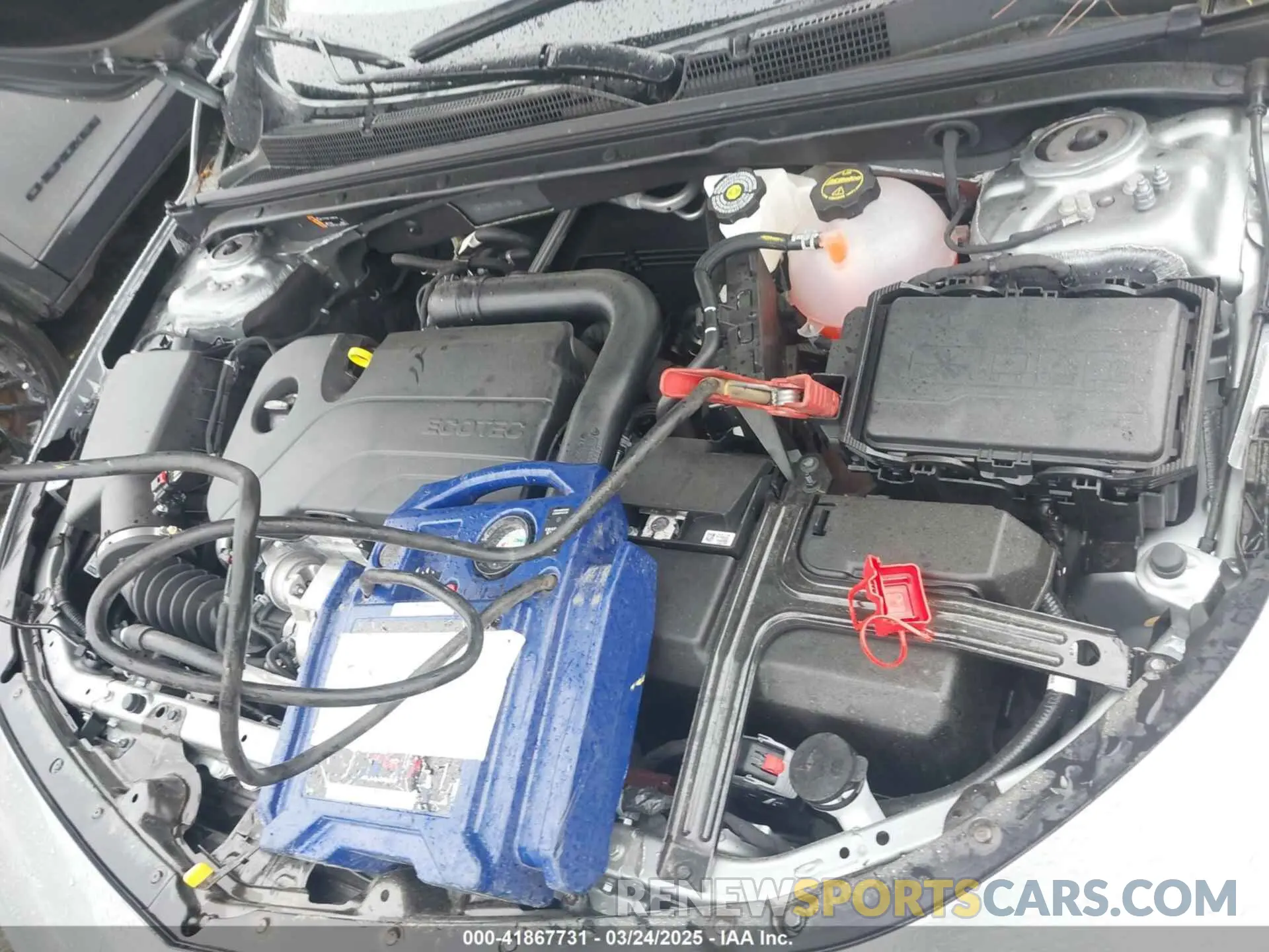 10 Photograph of a damaged car 1G1ZD5ST4SF118643 CHEVROLET MALIBU 2025
