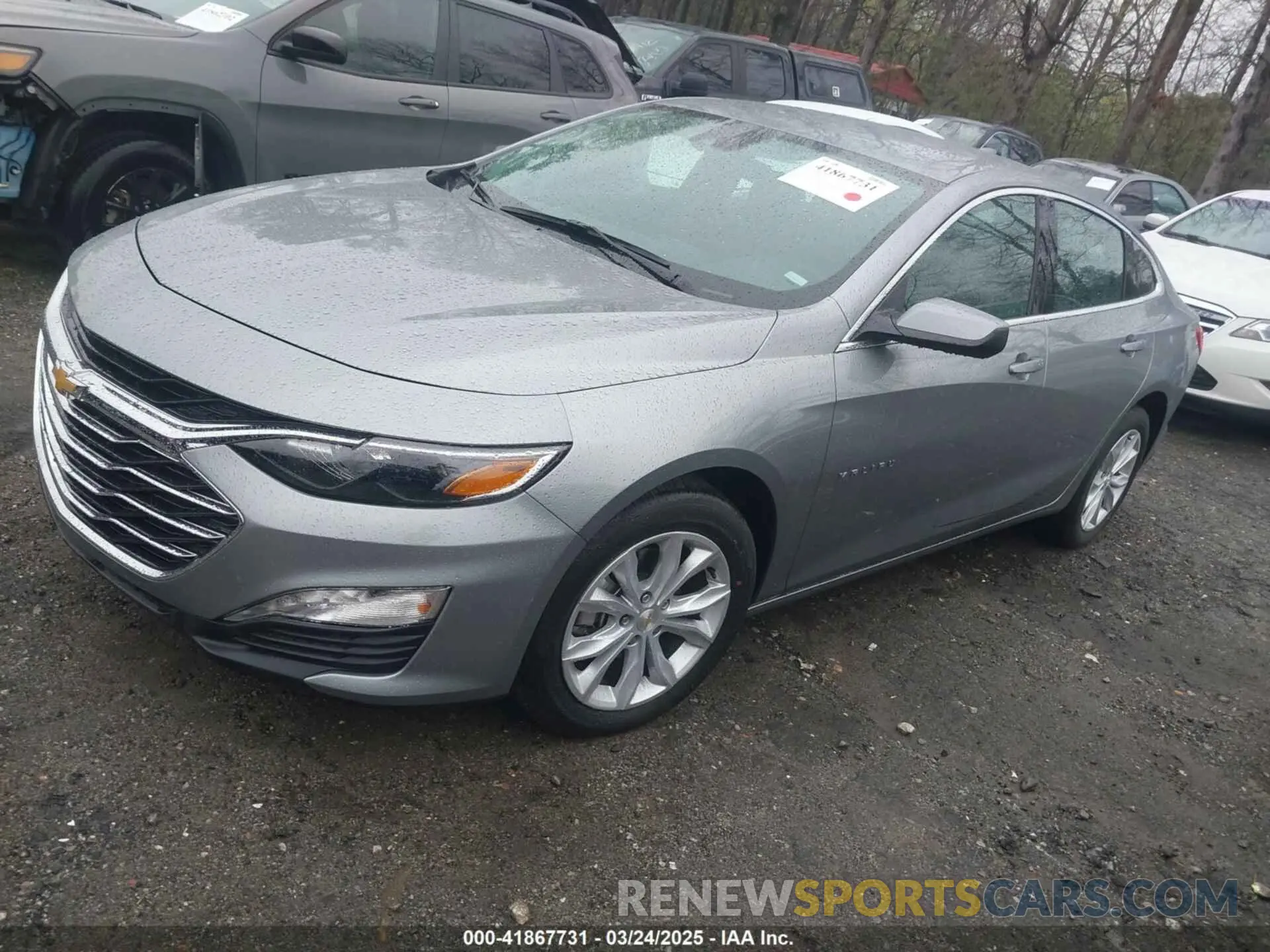 2 Photograph of a damaged car 1G1ZD5ST4SF118643 CHEVROLET MALIBU 2025