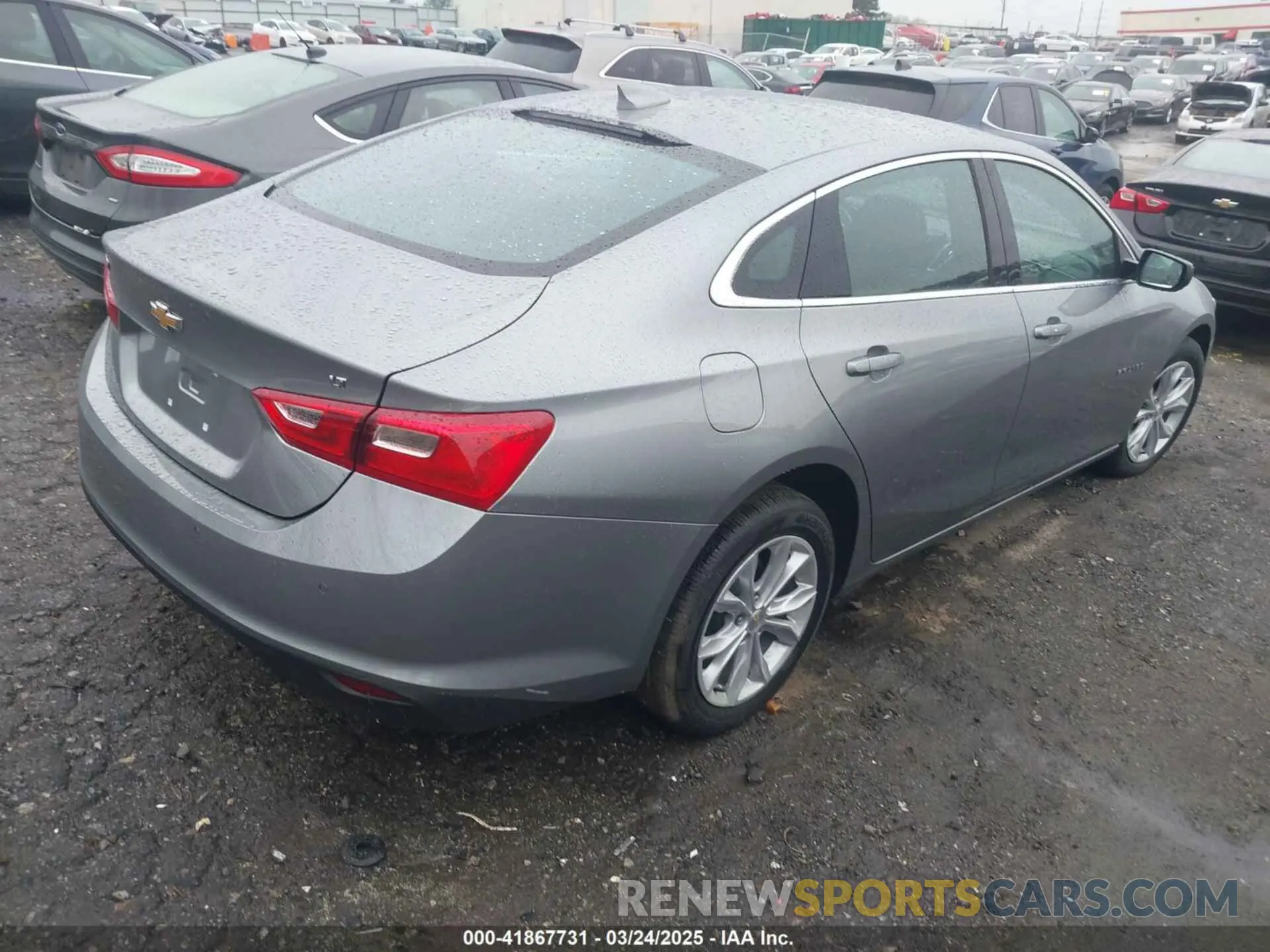 4 Photograph of a damaged car 1G1ZD5ST4SF118643 CHEVROLET MALIBU 2025
