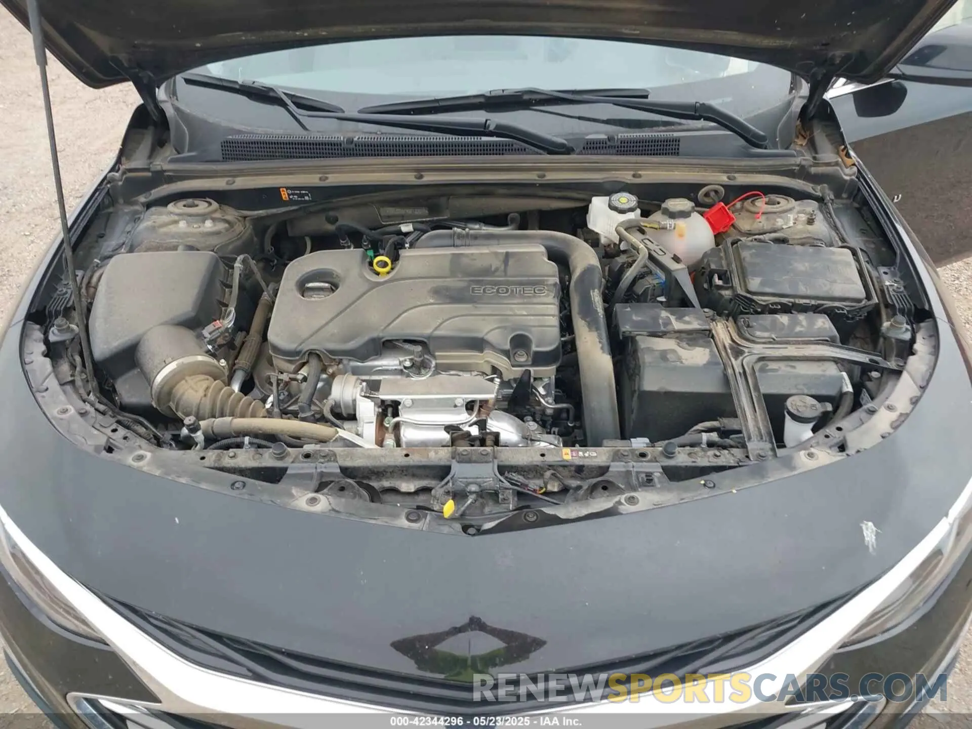 10 Photograph of a damaged car 1G1ZD5ST4SF122045 CHEVROLET MALIBU 2025