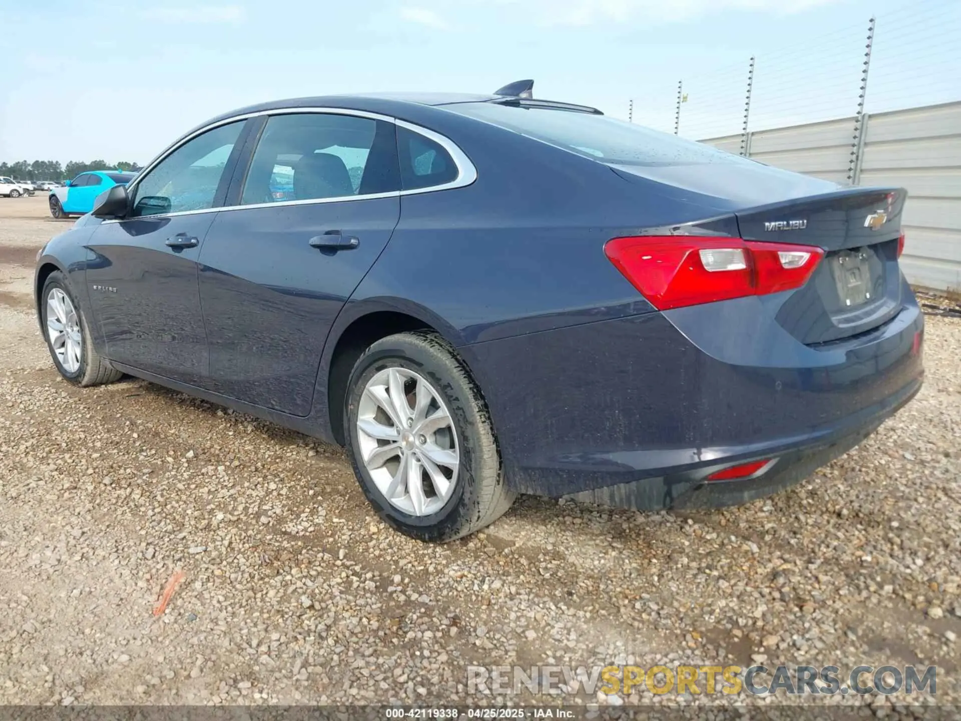 3 Photograph of a damaged car 1G1ZD5ST4SF123244 CHEVROLET MALIBU 2025