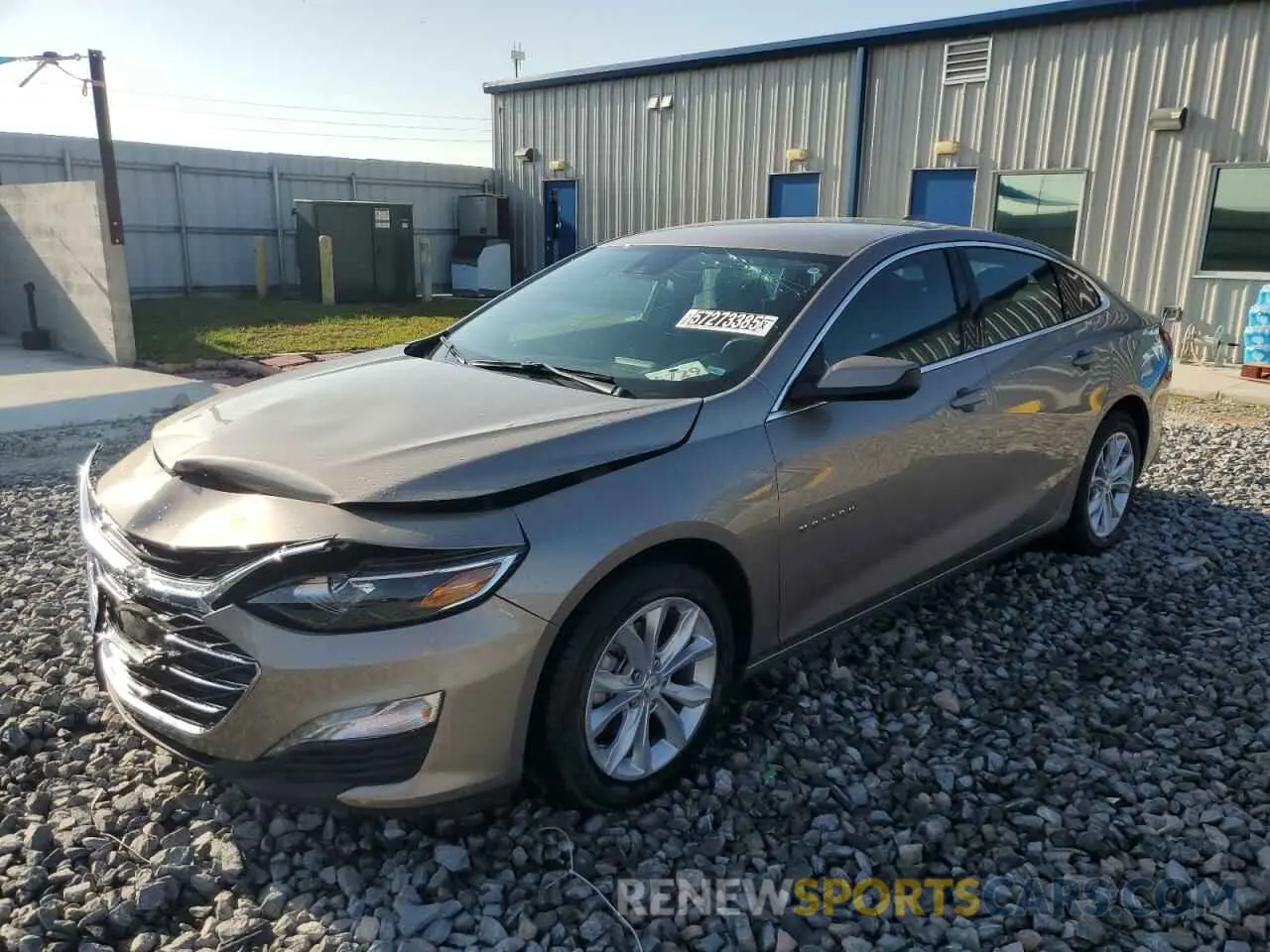 1 Photograph of a damaged car 1G1ZD5ST4SF124930 CHEVROLET MALIBU 2025