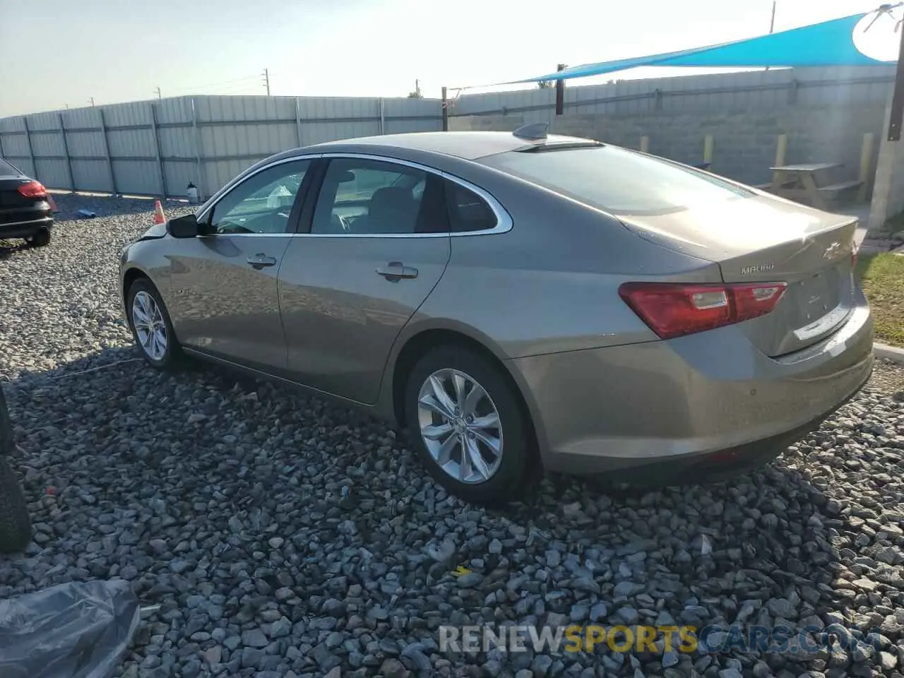 2 Photograph of a damaged car 1G1ZD5ST4SF124930 CHEVROLET MALIBU 2025