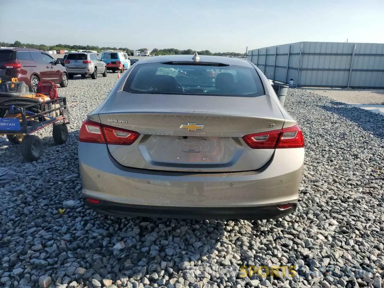 6 Photograph of a damaged car 1G1ZD5ST4SF124930 CHEVROLET MALIBU 2025