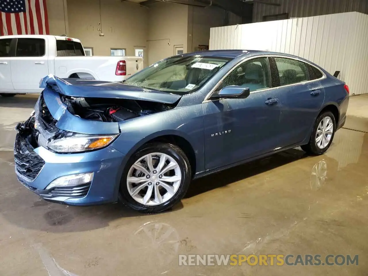 1 Photograph of a damaged car 1G1ZD5ST4SF127665 CHEVROLET MALIBU 2025