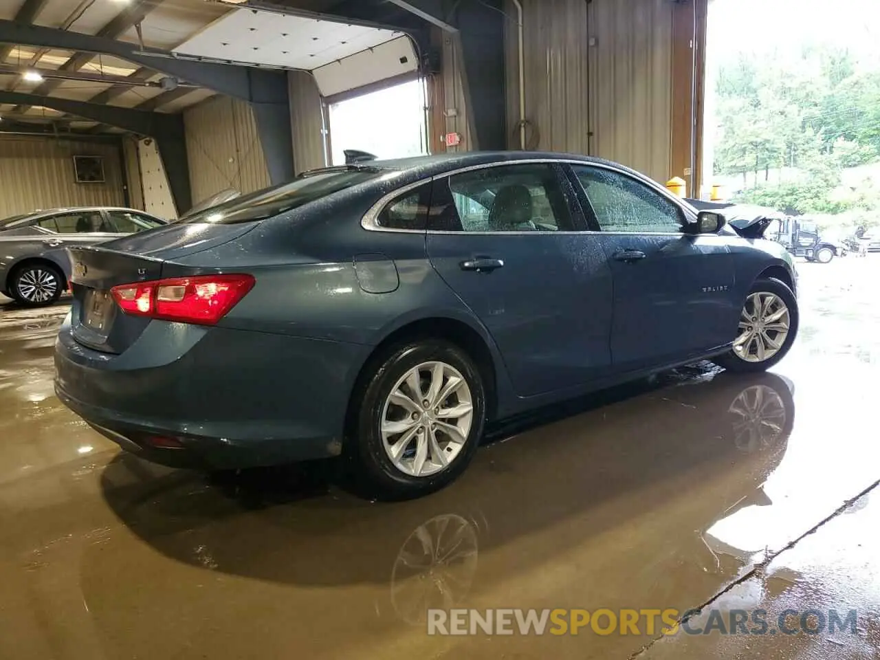 3 Photograph of a damaged car 1G1ZD5ST4SF127665 CHEVROLET MALIBU 2025