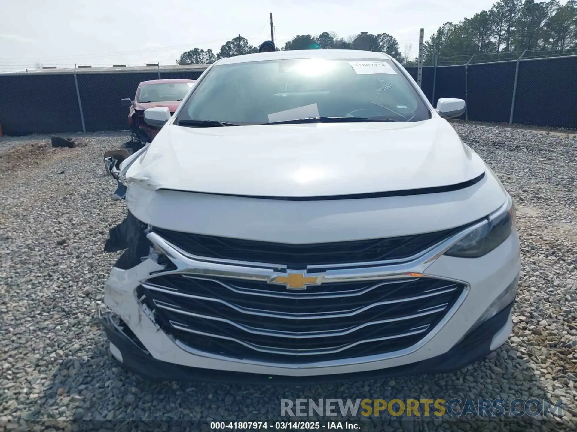 12 Photograph of a damaged car 1G1ZD5ST4SF142960 CHEVROLET MALIBU 2025