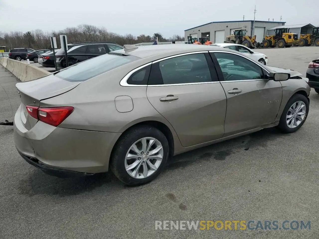 3 Photograph of a damaged car 1G1ZD5ST4SF152260 CHEVROLET MALIBU 2025