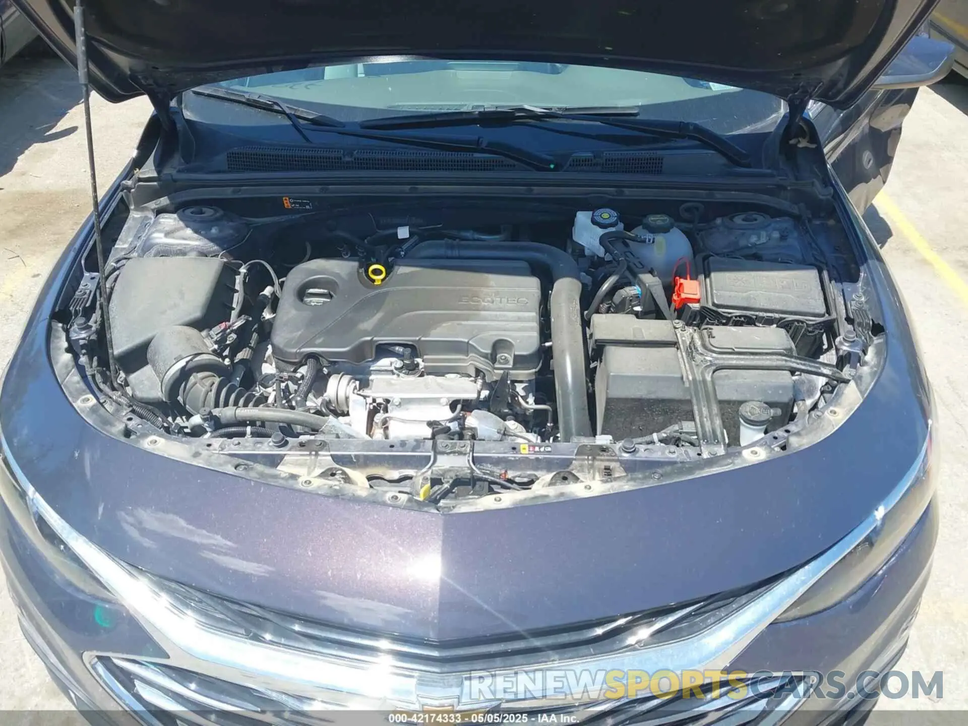 10 Photograph of a damaged car 1G1ZD5ST5SF112401 CHEVROLET MALIBU 2025
