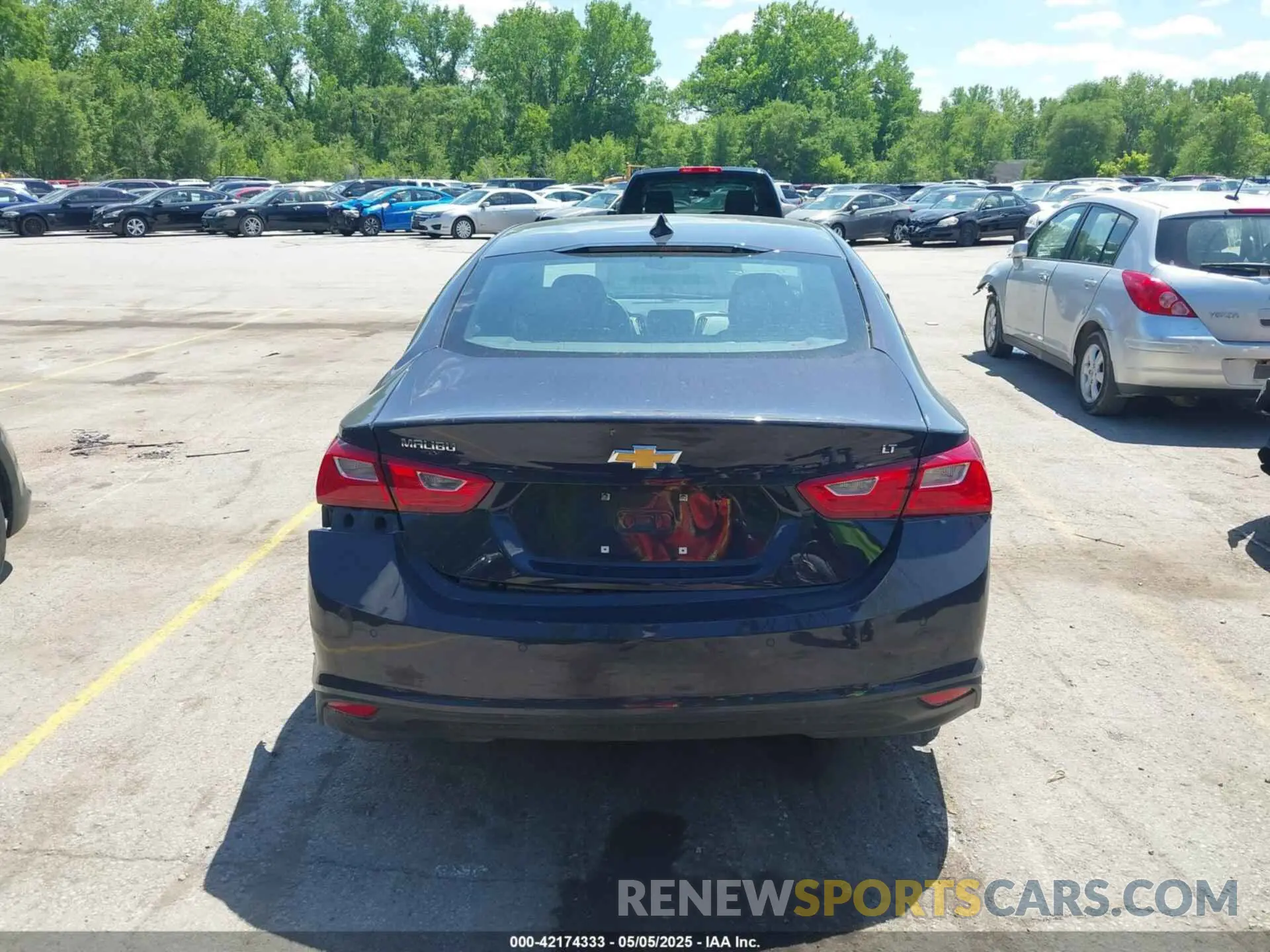 16 Photograph of a damaged car 1G1ZD5ST5SF112401 CHEVROLET MALIBU 2025