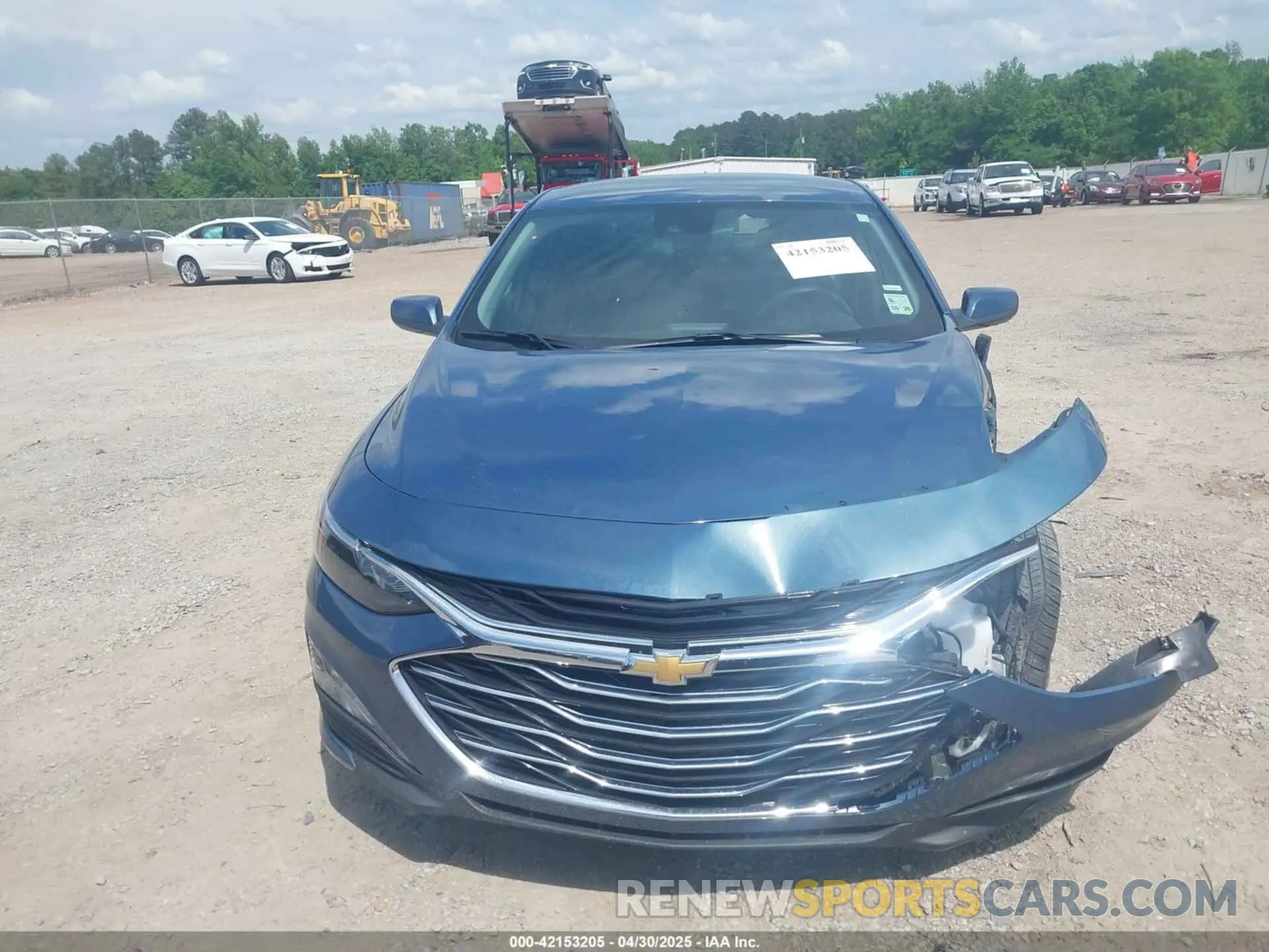 13 Photograph of a damaged car 1G1ZD5ST5SF119347 CHEVROLET MALIBU 2025
