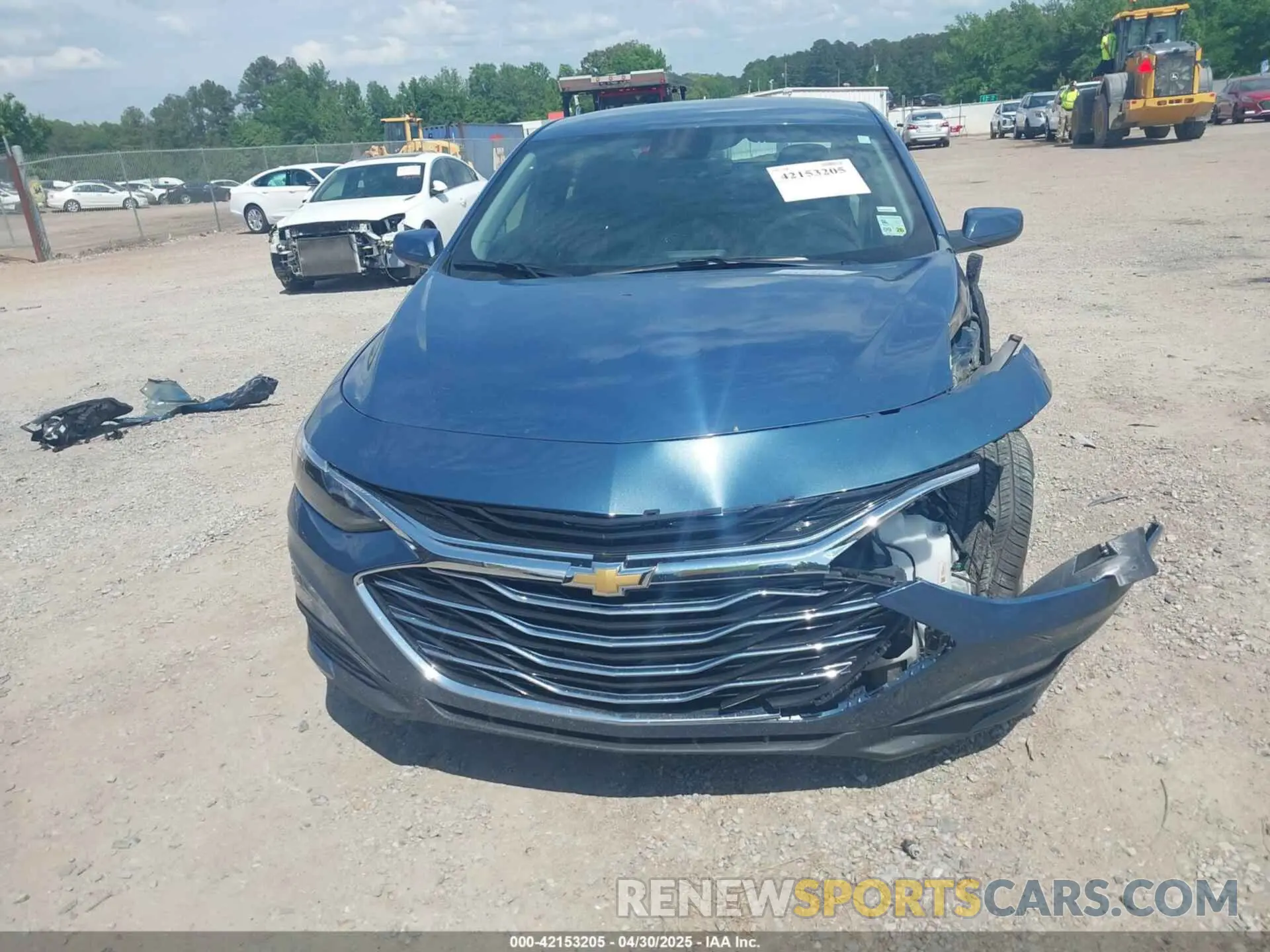 6 Photograph of a damaged car 1G1ZD5ST5SF119347 CHEVROLET MALIBU 2025