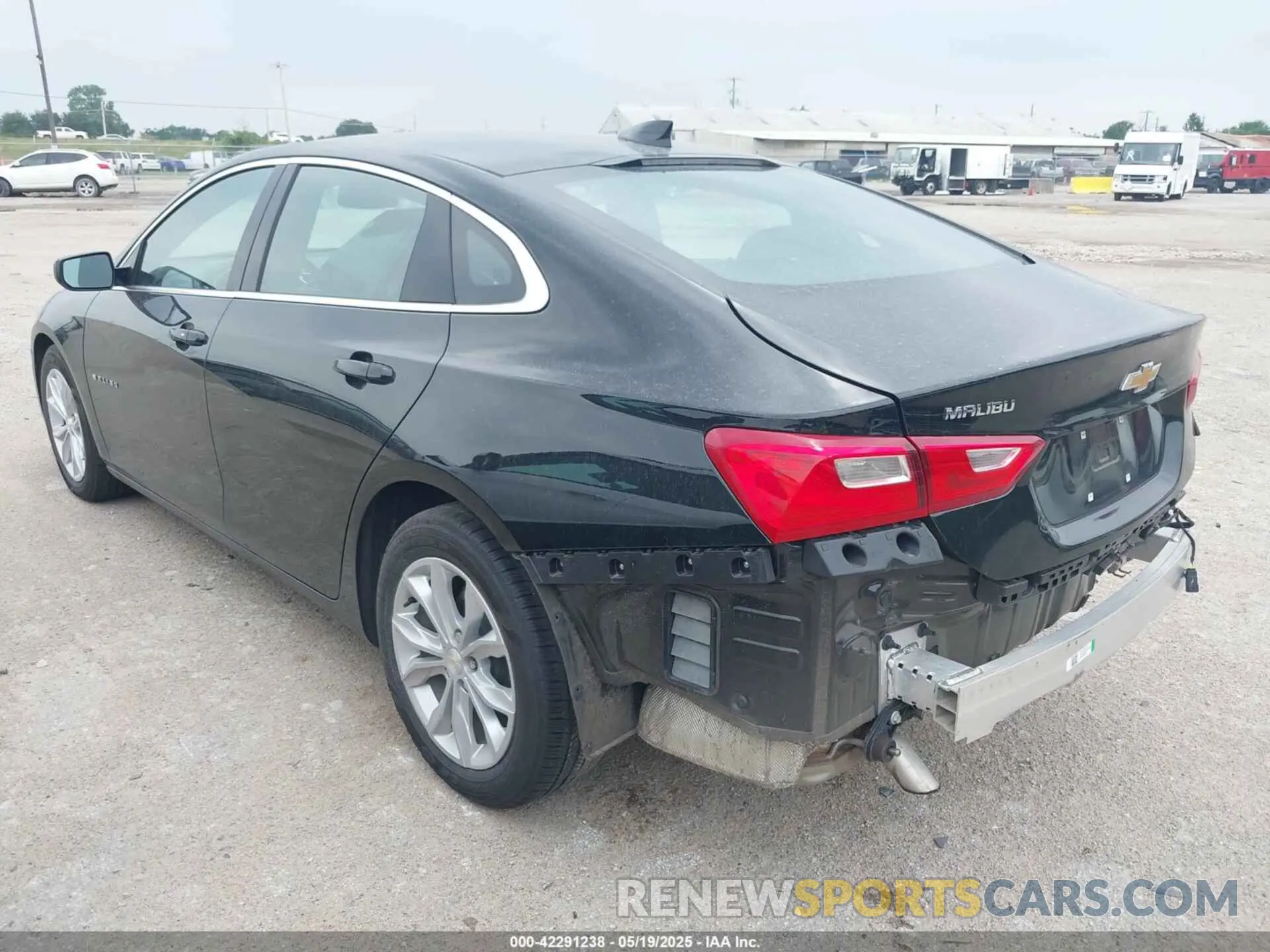 3 Photograph of a damaged car 1G1ZD5ST5SF124113 CHEVROLET MALIBU 2025