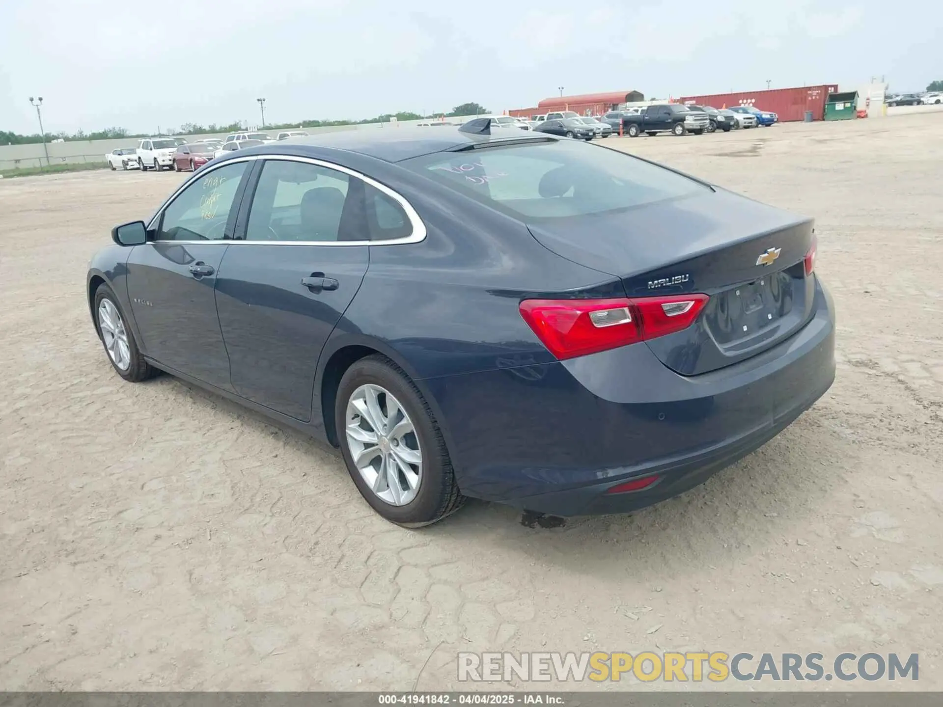 3 Photograph of a damaged car 1G1ZD5ST5SF126296 CHEVROLET MALIBU 2025
