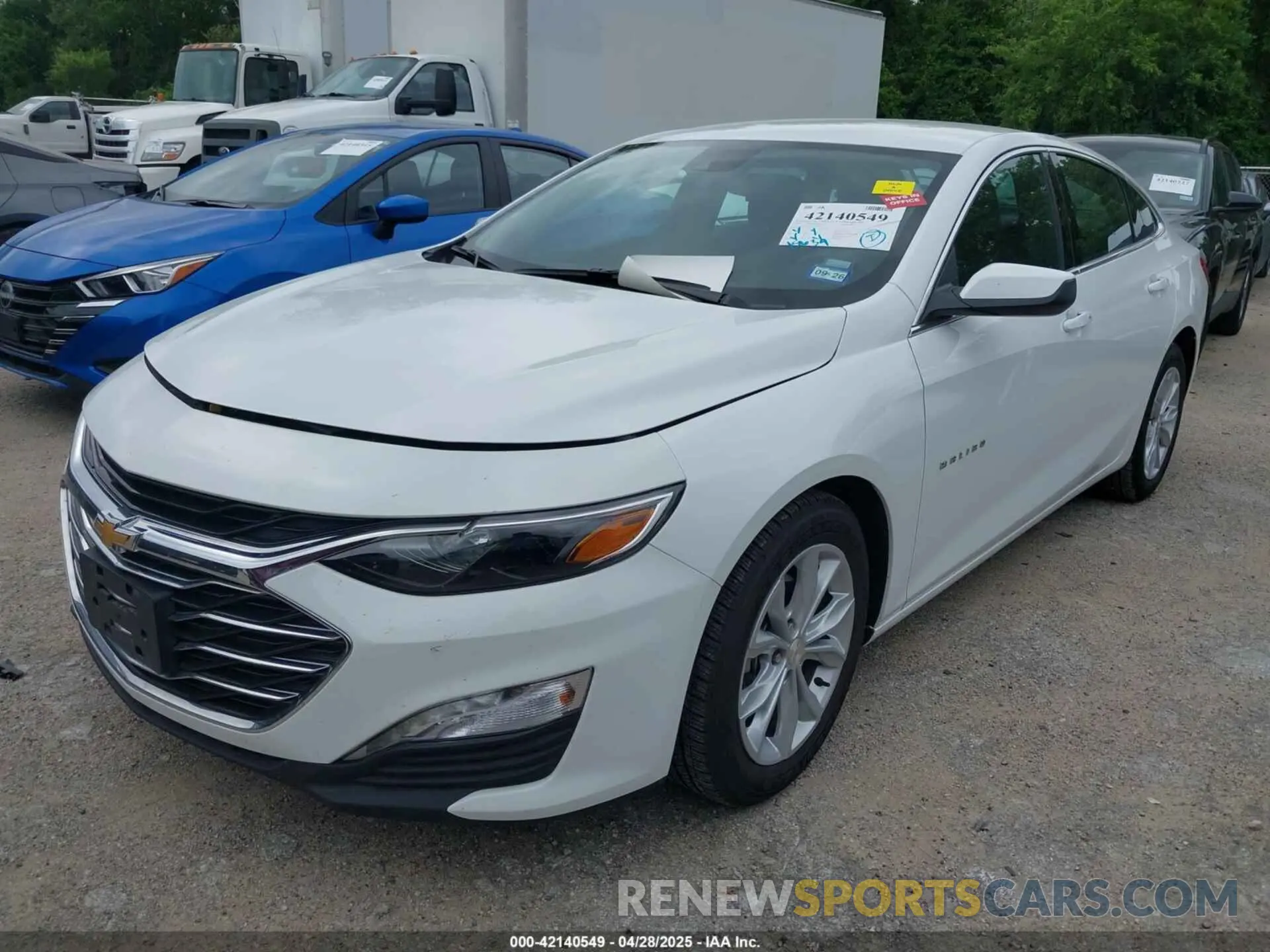 2 Photograph of a damaged car 1G1ZD5ST5SF130350 CHEVROLET MALIBU 2025