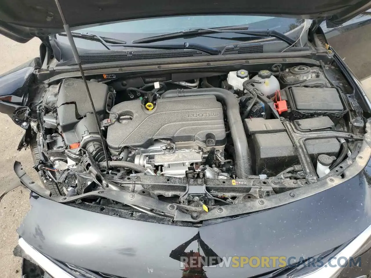 11 Photograph of a damaged car 1G1ZD5ST5SF133281 CHEVROLET MALIBU 2025