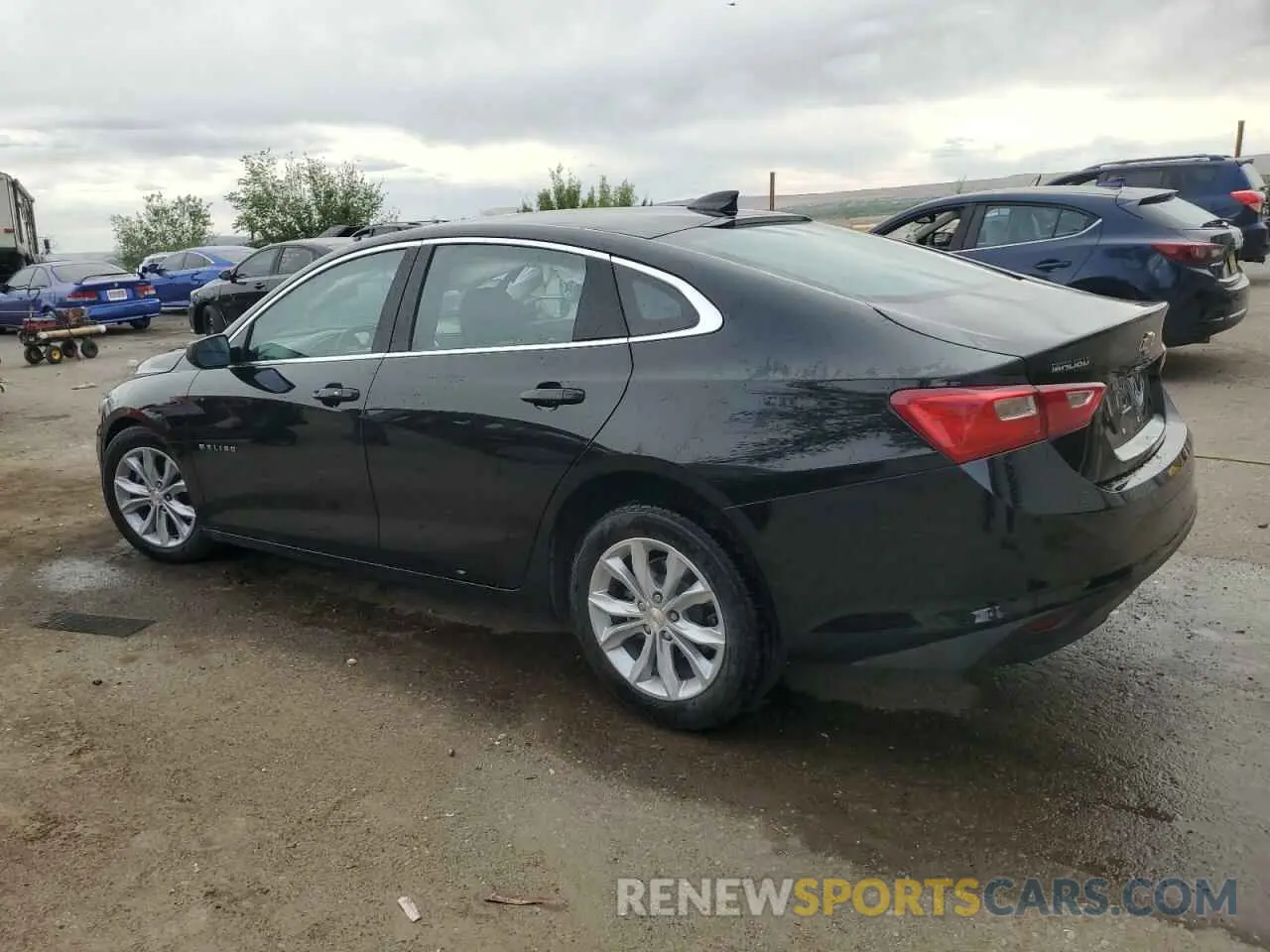 2 Photograph of a damaged car 1G1ZD5ST5SF133281 CHEVROLET MALIBU 2025
