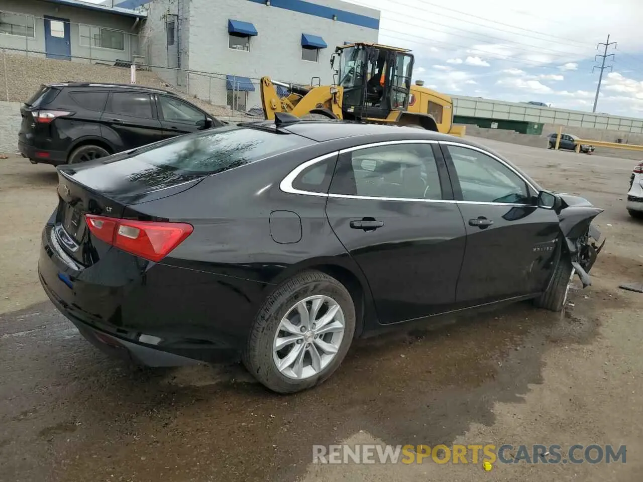 3 Photograph of a damaged car 1G1ZD5ST5SF133281 CHEVROLET MALIBU 2025