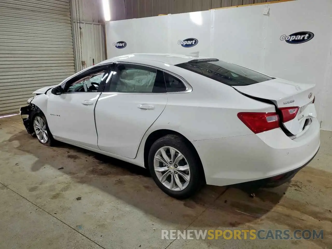 2 Photograph of a damaged car 1G1ZD5ST5SF143597 CHEVROLET MALIBU 2025