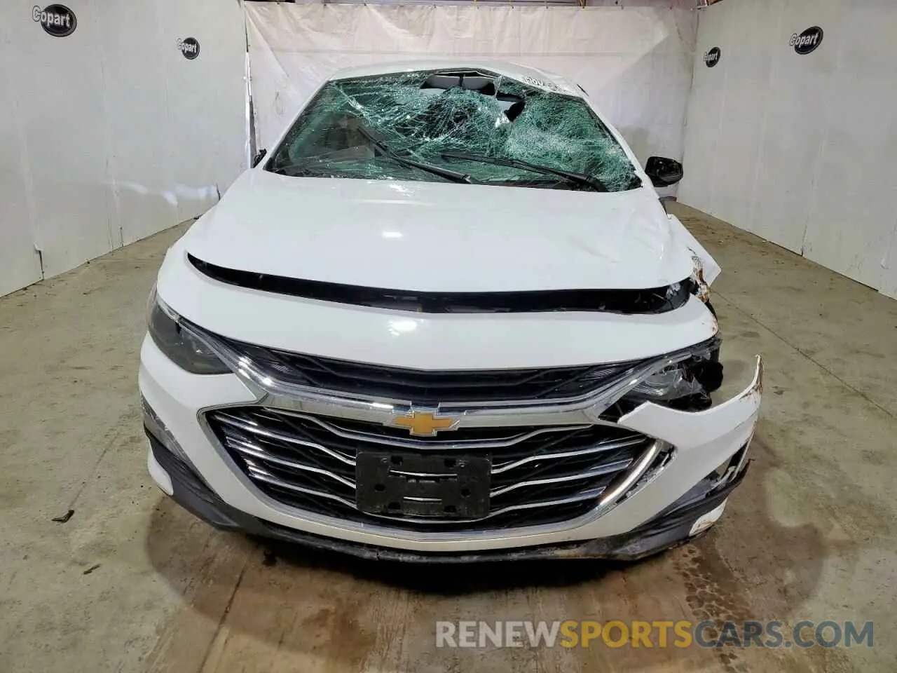 5 Photograph of a damaged car 1G1ZD5ST5SF143597 CHEVROLET MALIBU 2025