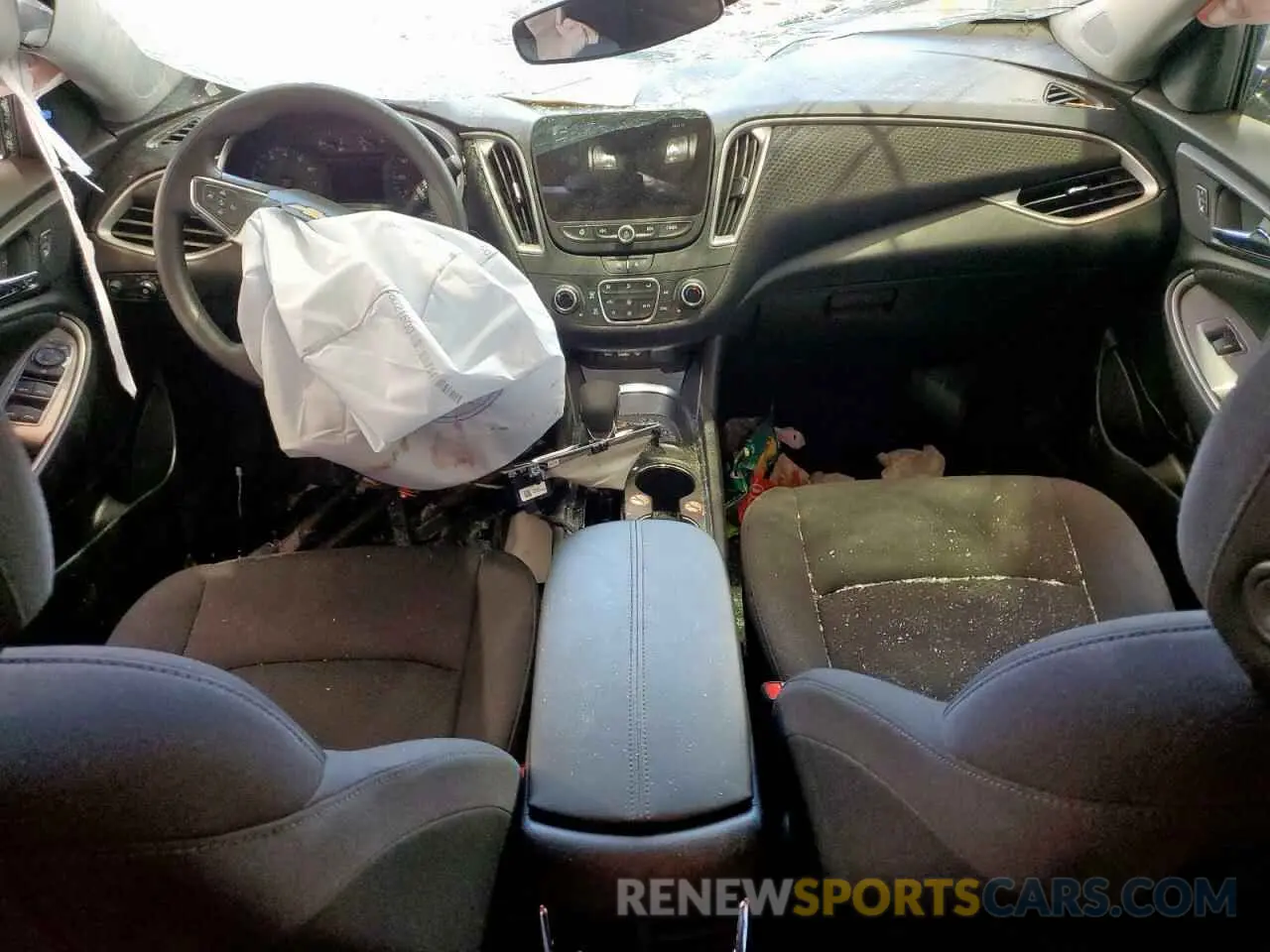 8 Photograph of a damaged car 1G1ZD5ST5SF143597 CHEVROLET MALIBU 2025