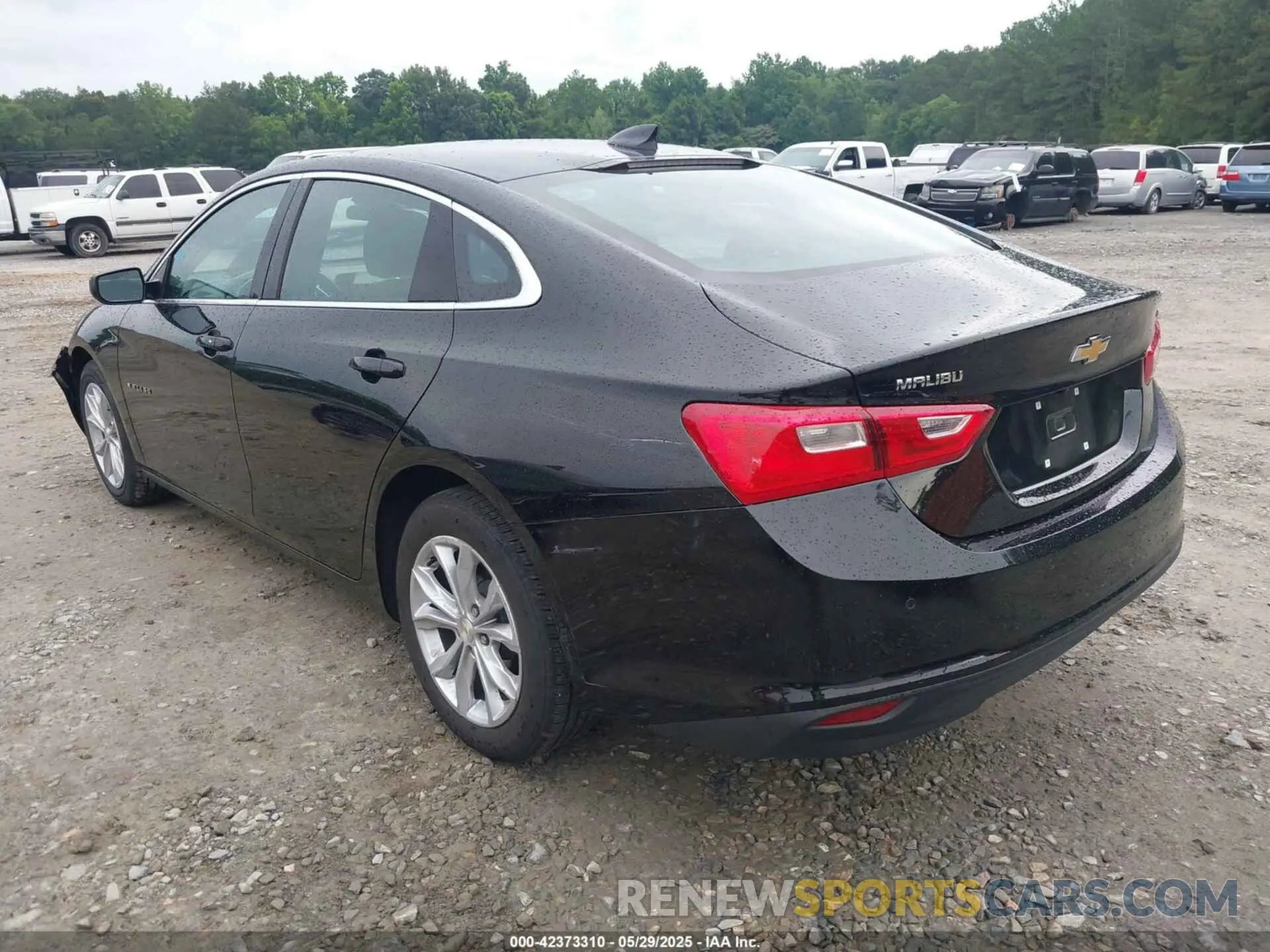 3 Photograph of a damaged car 1G1ZD5ST5SF146726 CHEVROLET MALIBU 2025