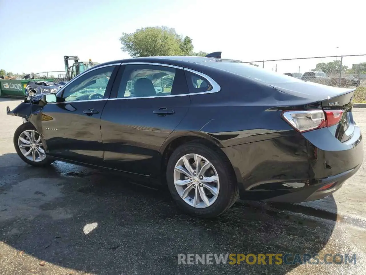2 Photograph of a damaged car 1G1ZD5ST5SF147505 CHEVROLET MALIBU 2025