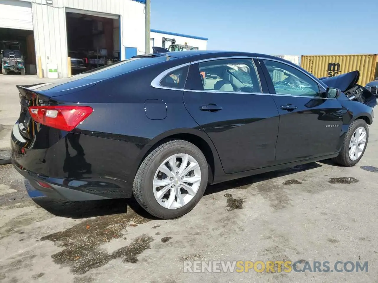3 Photograph of a damaged car 1G1ZD5ST5SF147505 CHEVROLET MALIBU 2025