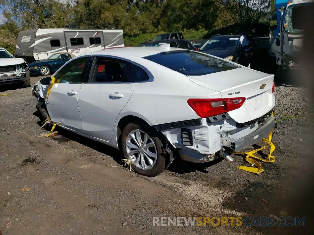 2 Photograph of a damaged car 1G1ZD5ST5SF156060 CHEVROLET MALIBU 2025