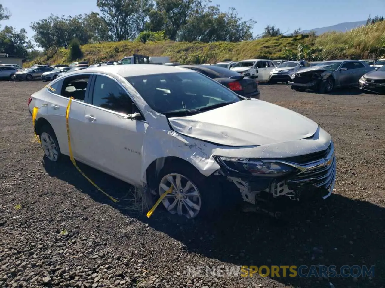 4 Photograph of a damaged car 1G1ZD5ST5SF156060 CHEVROLET MALIBU 2025