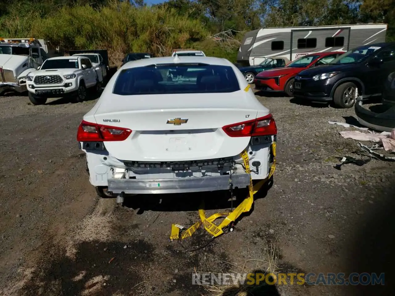 6 Photograph of a damaged car 1G1ZD5ST5SF156060 CHEVROLET MALIBU 2025