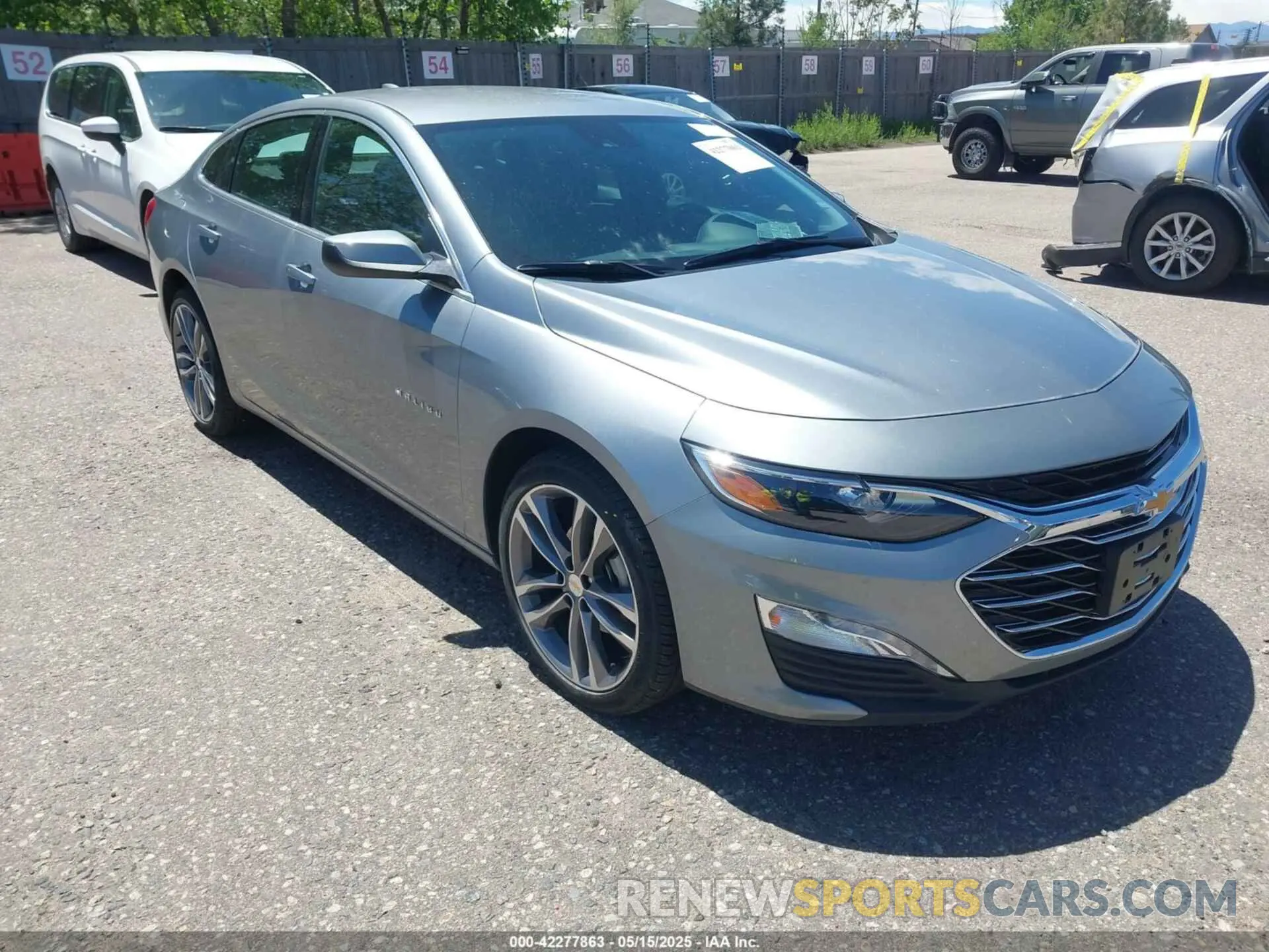 1 Photograph of a damaged car 1G1ZD5ST5SF156074 CHEVROLET MALIBU 2025