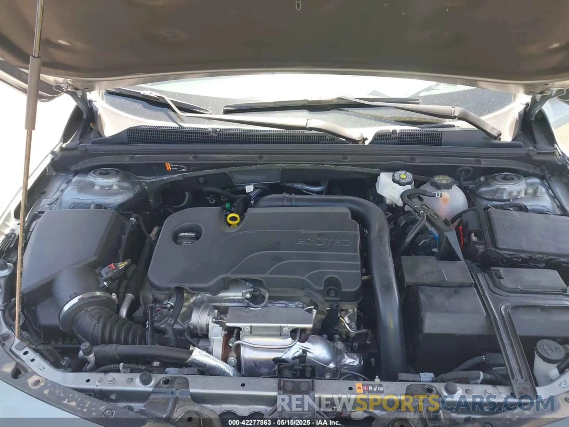 10 Photograph of a damaged car 1G1ZD5ST5SF156074 CHEVROLET MALIBU 2025