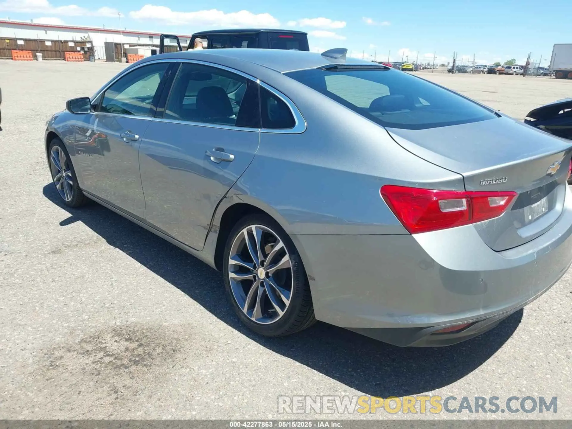 6 Photograph of a damaged car 1G1ZD5ST5SF156074 CHEVROLET MALIBU 2025