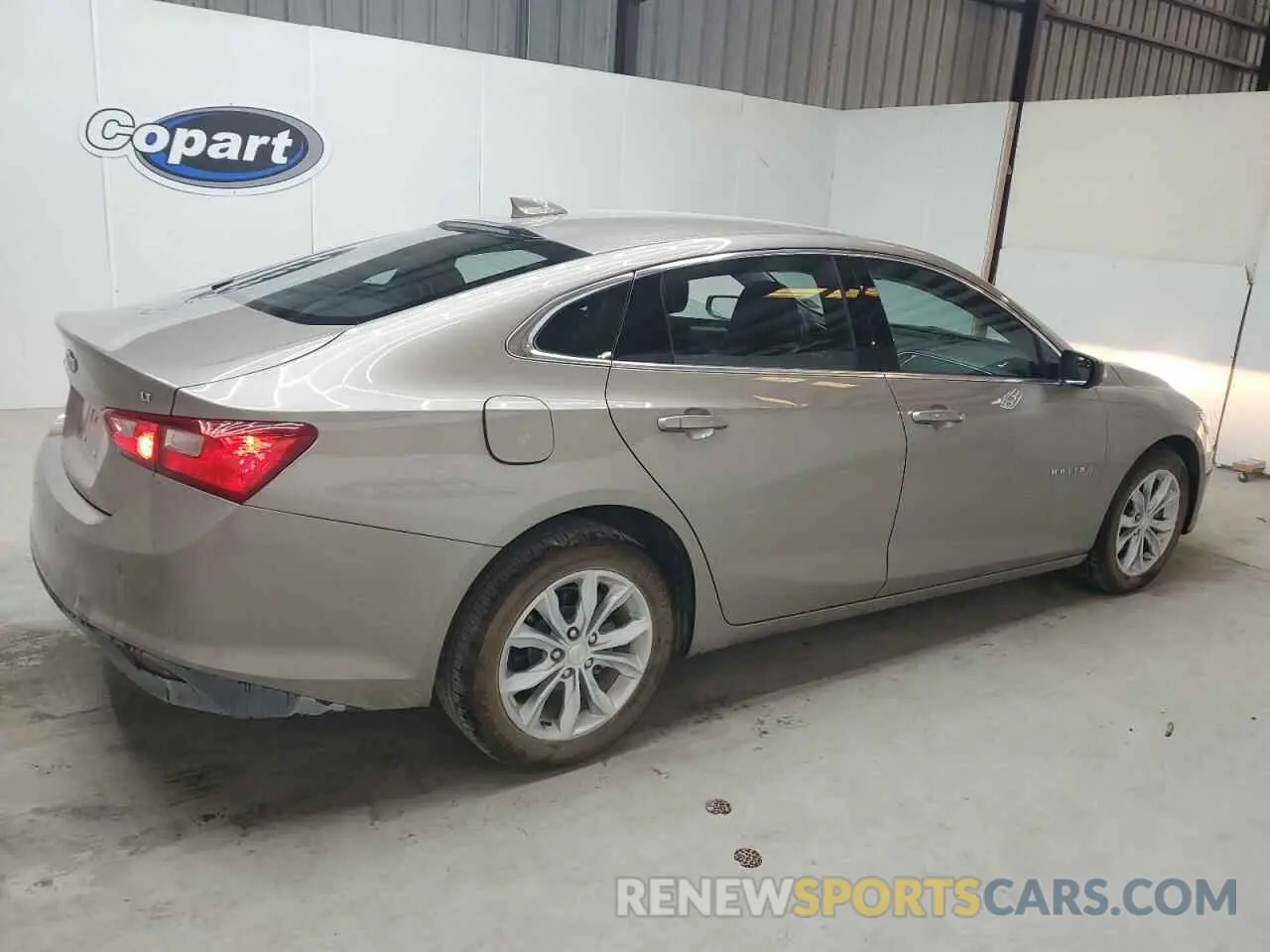 3 Photograph of a damaged car 1G1ZD5ST6SF118935 CHEVROLET MALIBU 2025