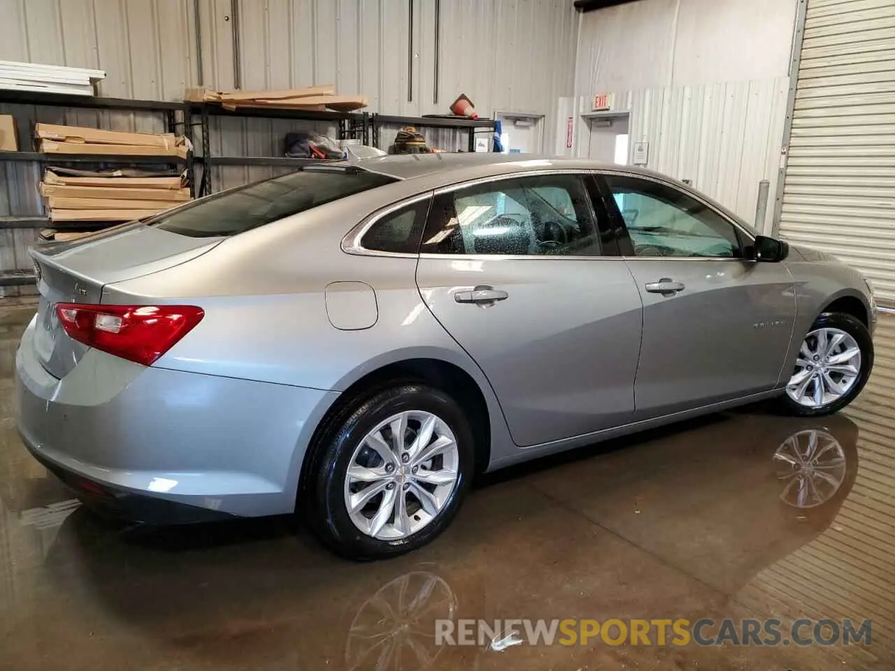 3 Photograph of a damaged car 1G1ZD5ST6SF120362 CHEVROLET MALIBU 2025